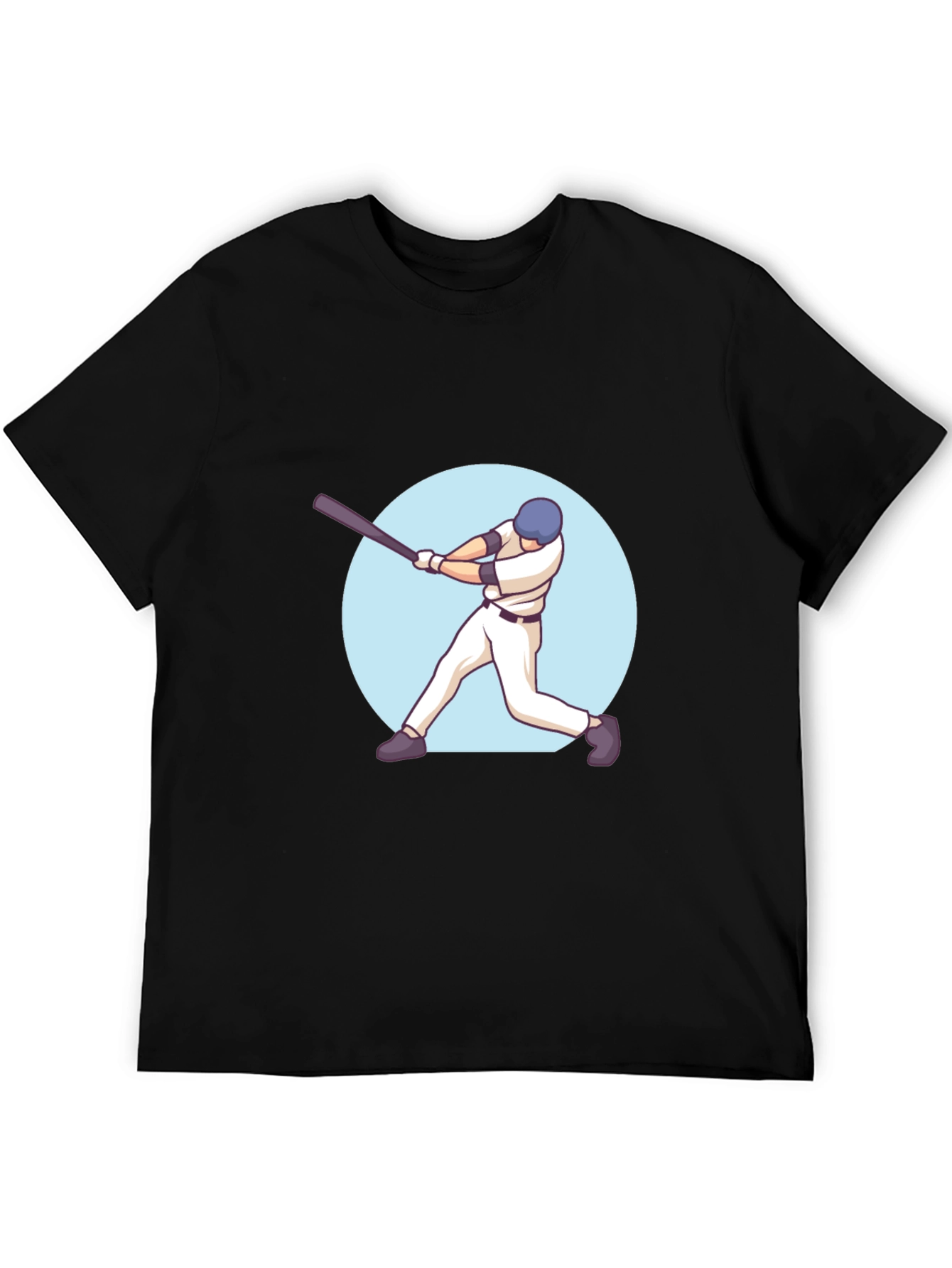 Baseball Player Graphic Tee - Stylish and Comfortable