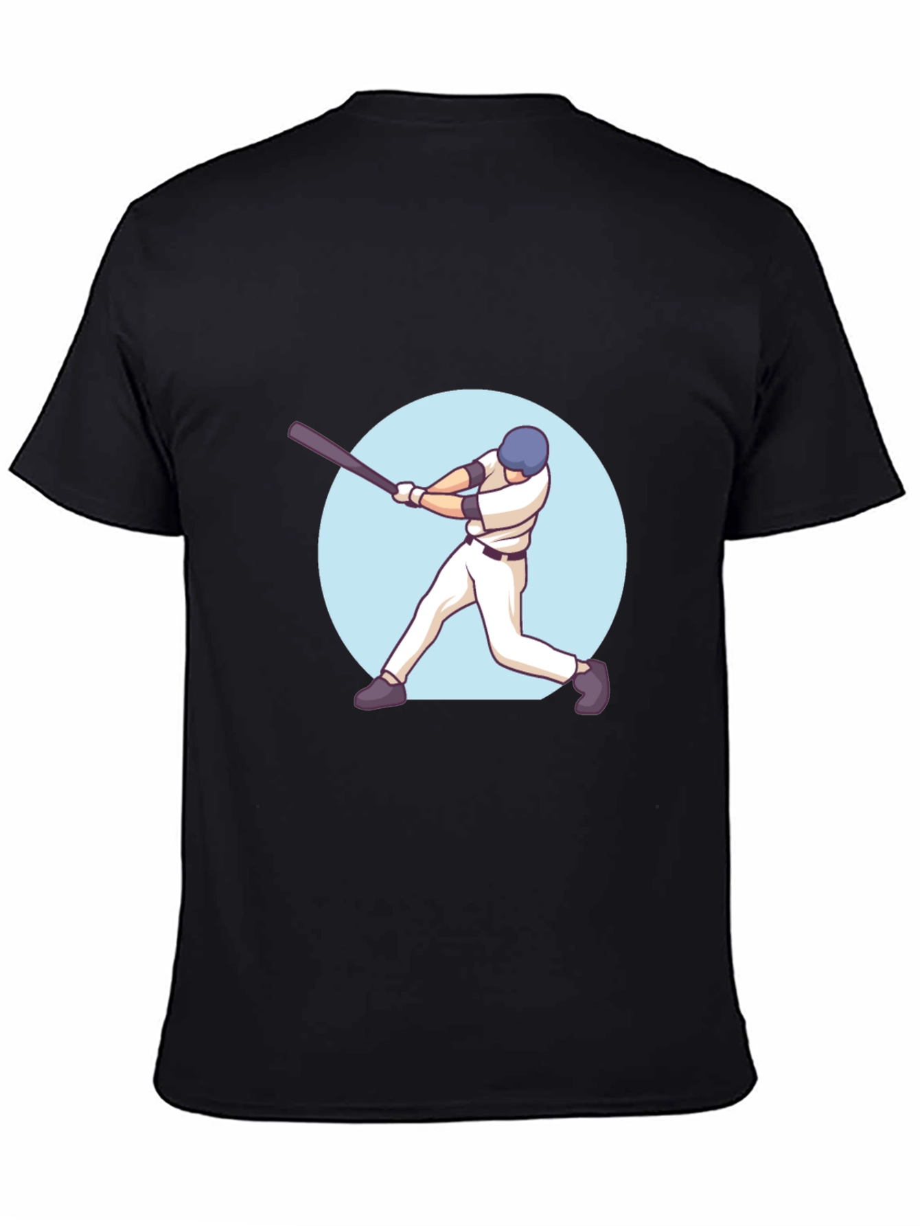 Baseball Player Graphic Tee - Stylish and Comfortable