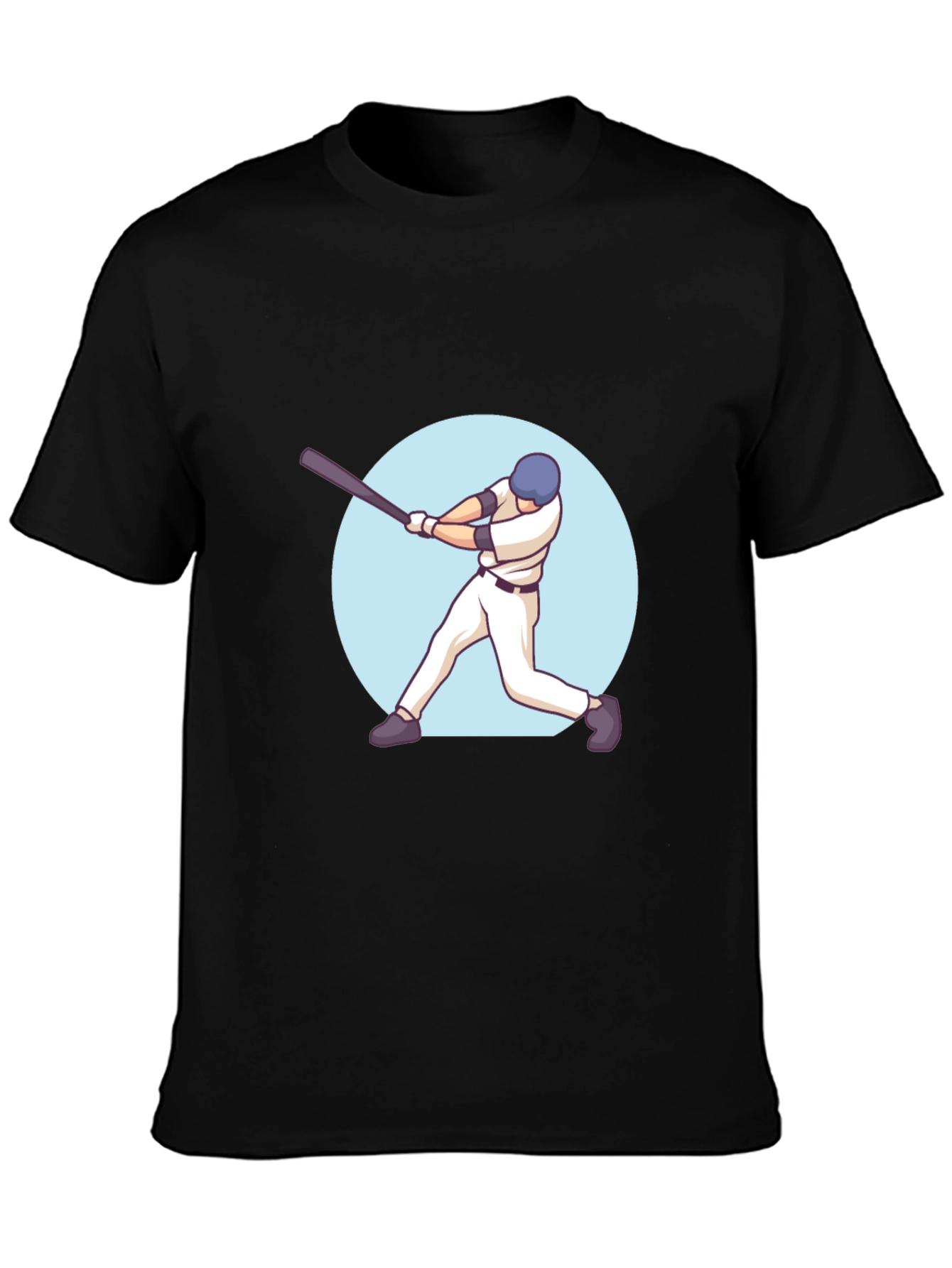 Baseball Player Graphic Tee - Stylish and Comfortable