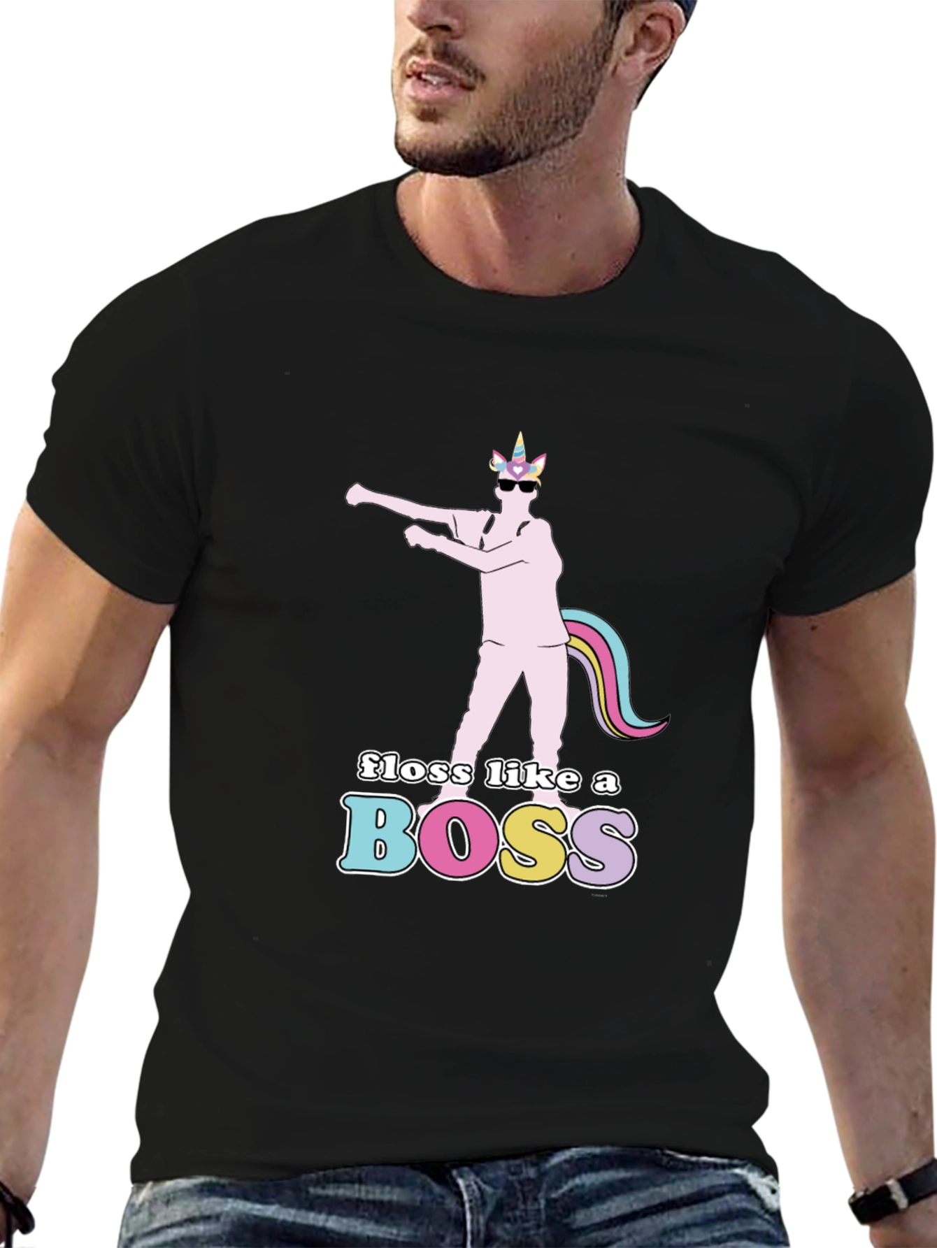 Floss Like a Boss Unicorn T-Shirt