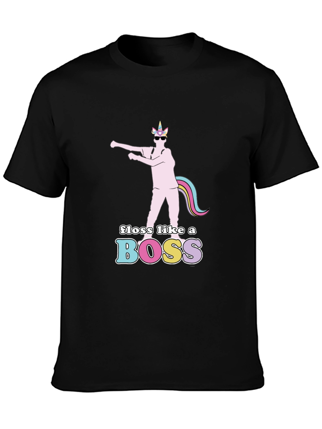 Floss Like a Boss Unicorn T-Shirt