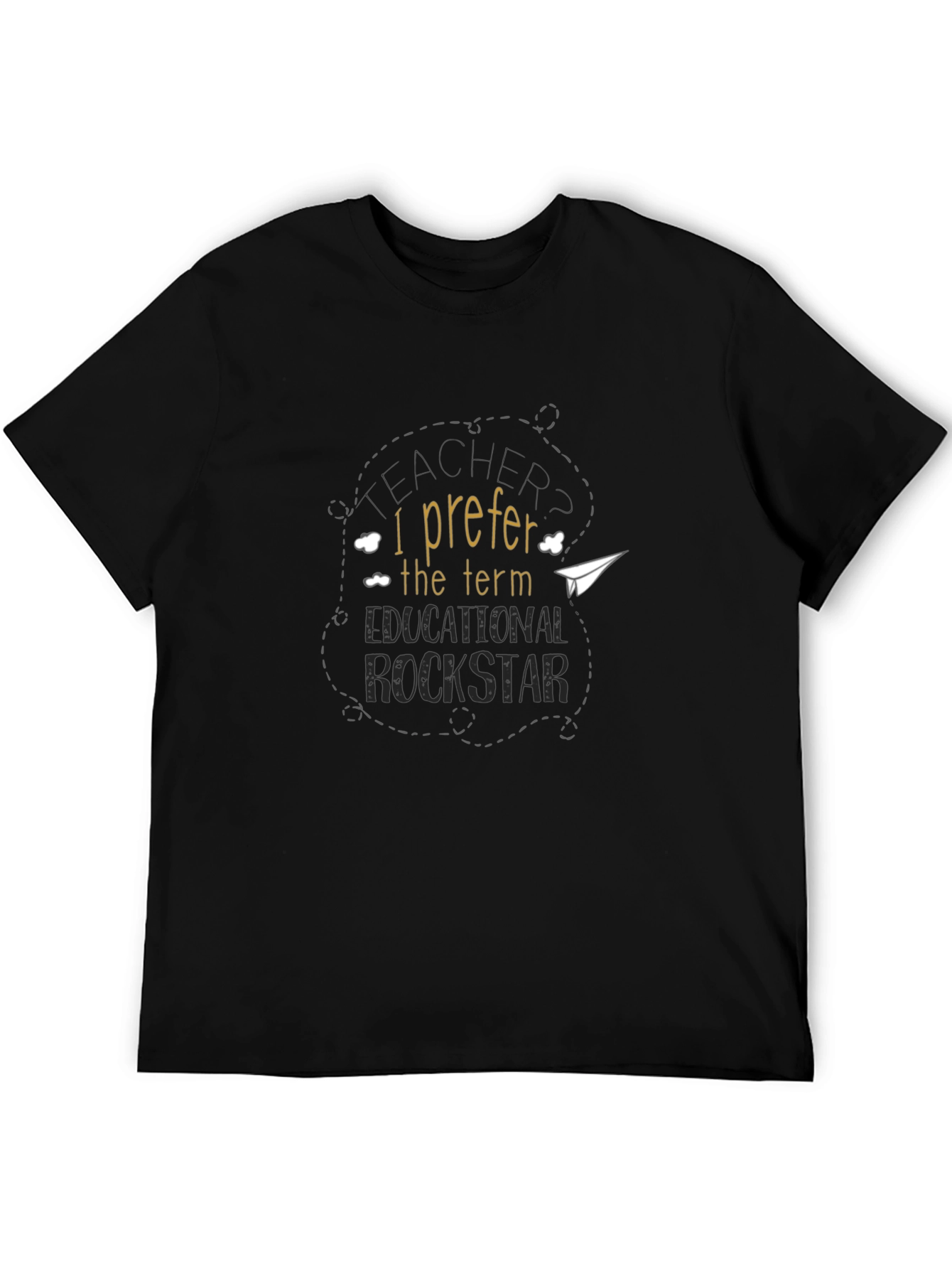 I Prefer the Term Educational Rockstar Graphic Tee