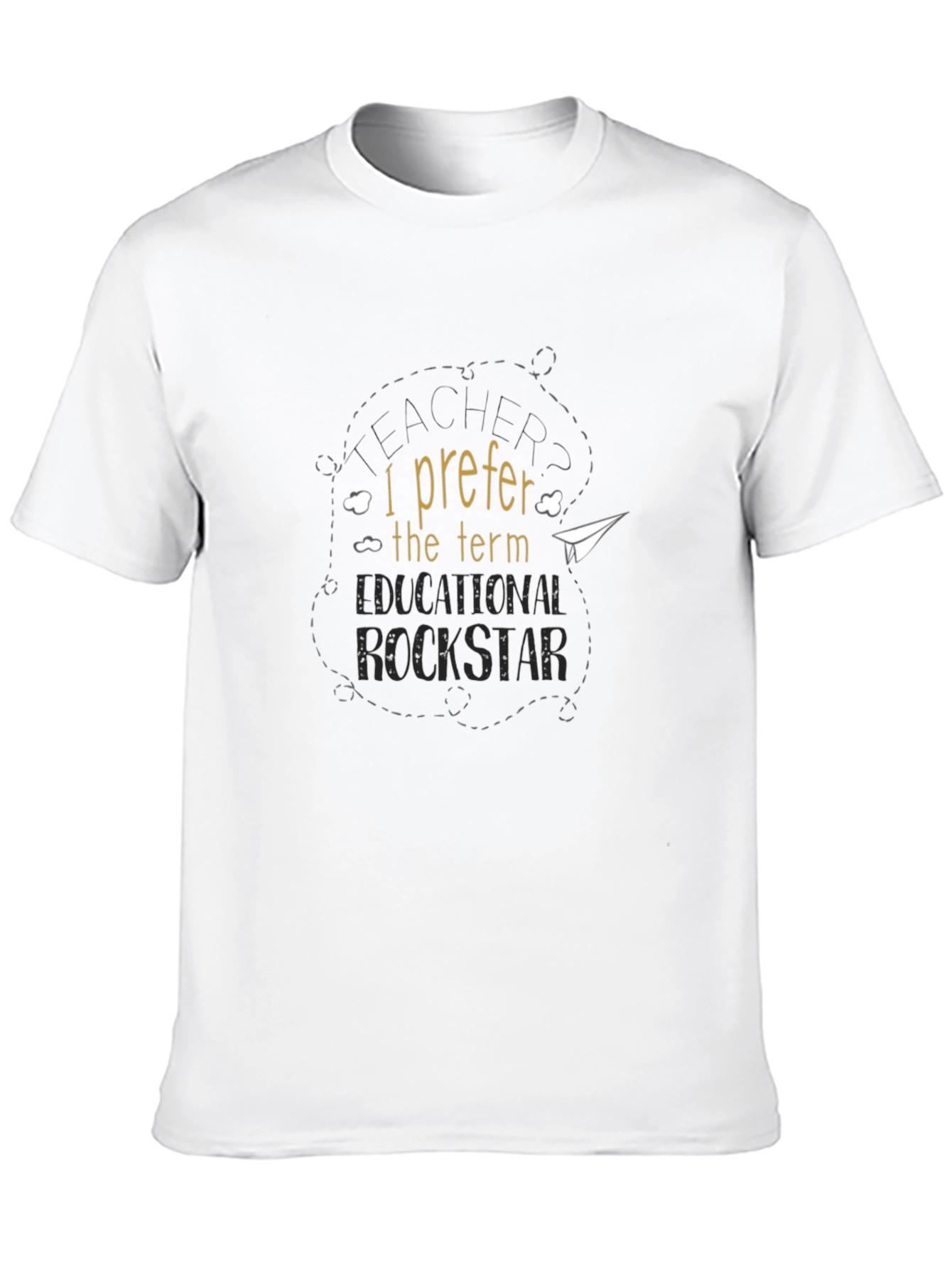 I Prefer the Term Educational Rockstar Graphic Tee