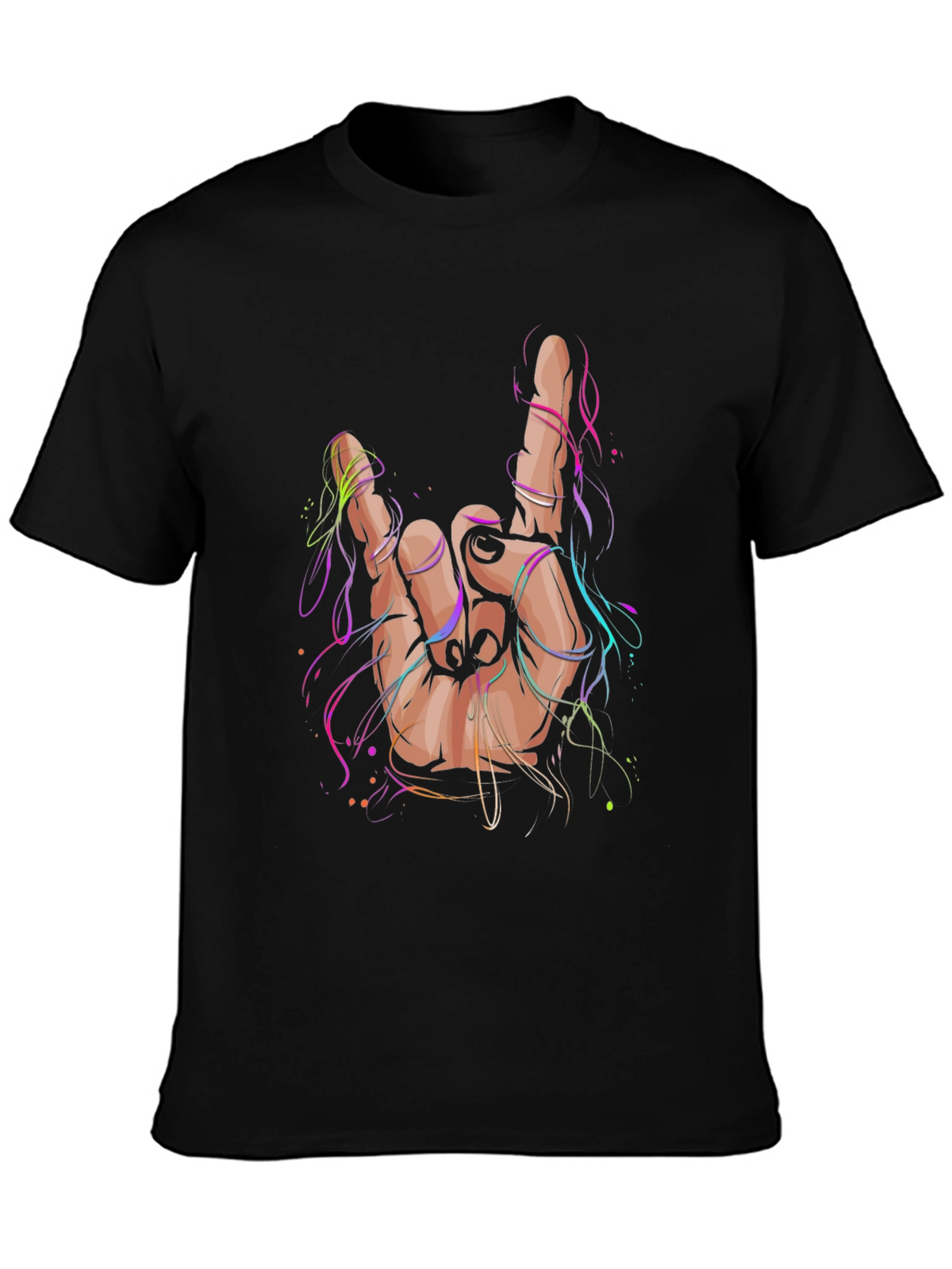 Rock On Hand T-Shirt - Bold Graphic Tee