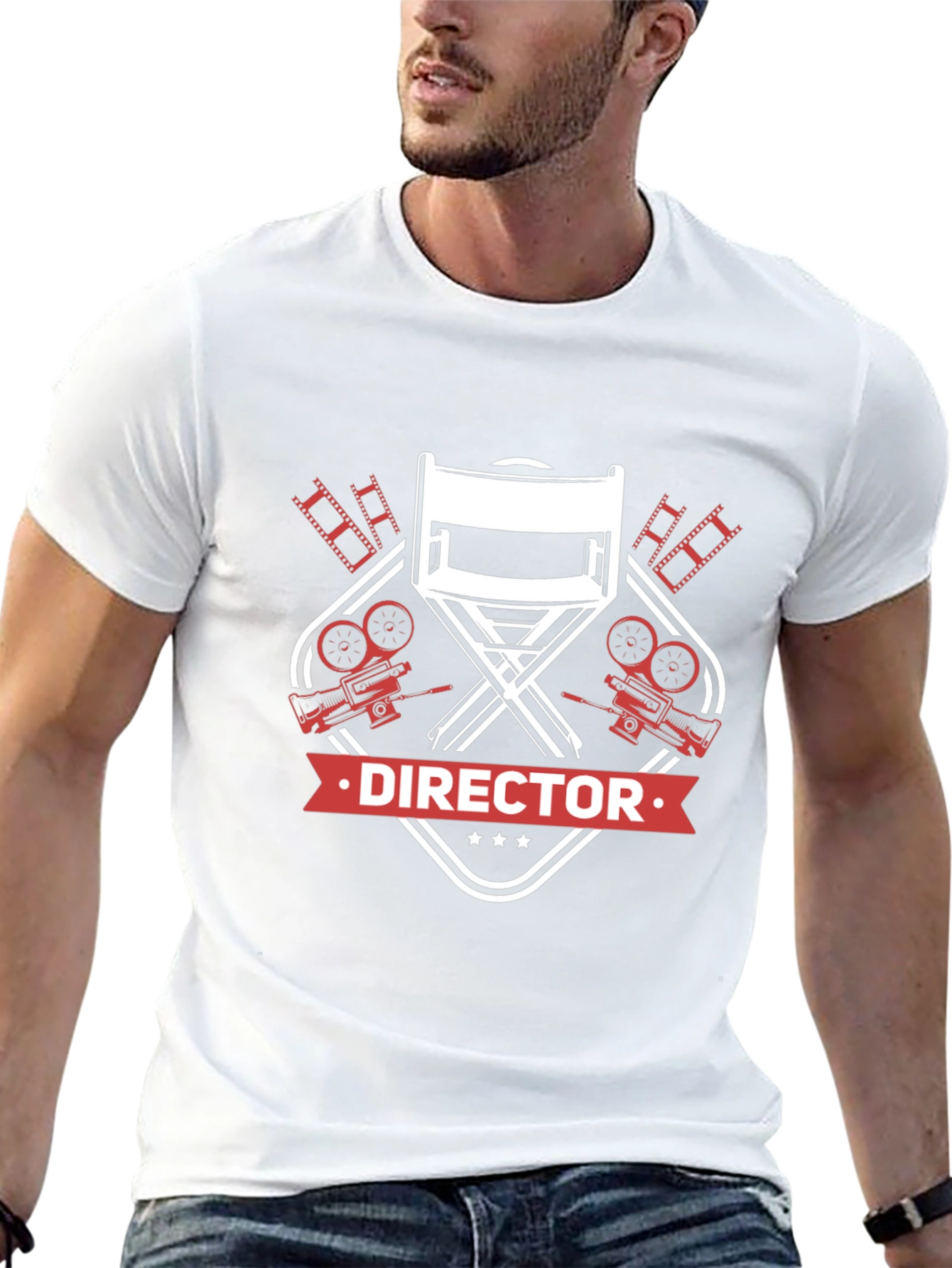 Director Film Crew Black T-Shirt