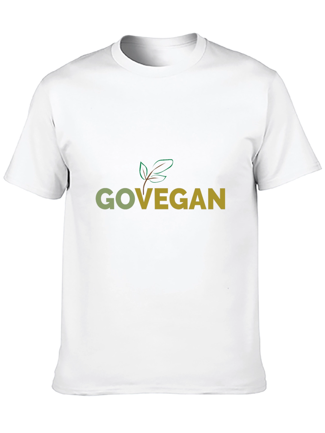 Go Vegan Graphic Tee - Stylish Vegan T-Shirt