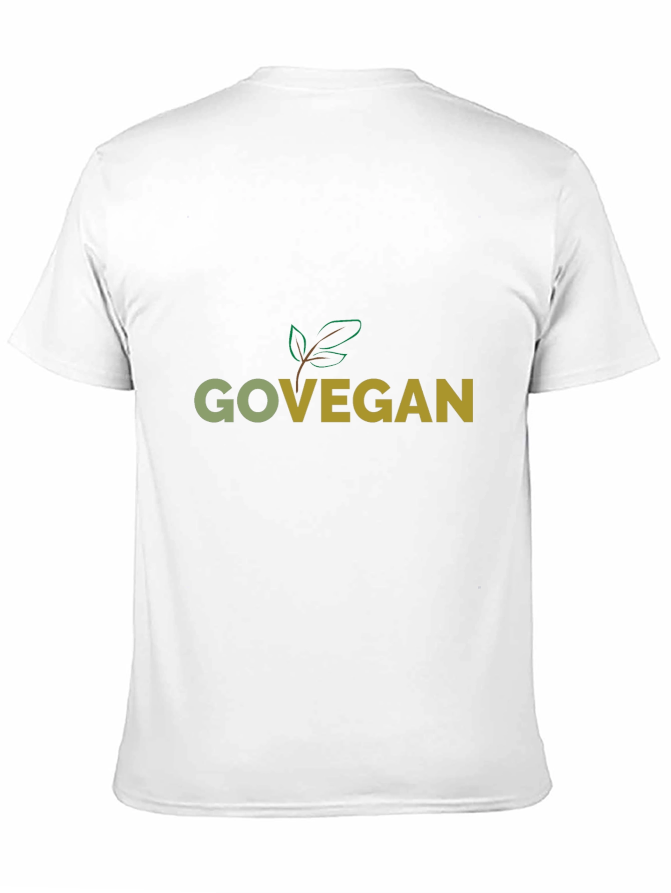 Go Vegan Graphic Tee - Stylish Vegan T-Shirt