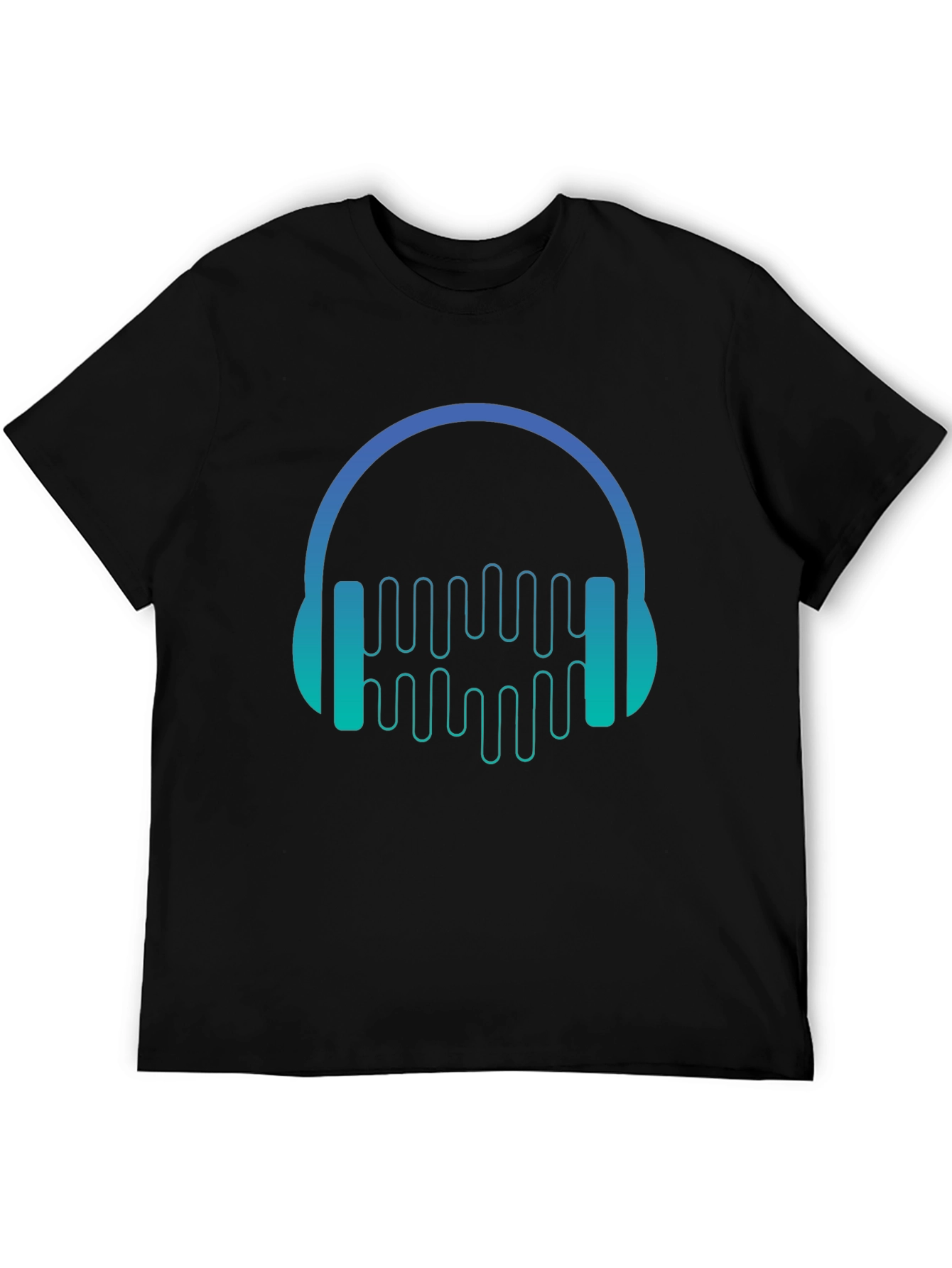 Headphone Music Graphic T-Shirt