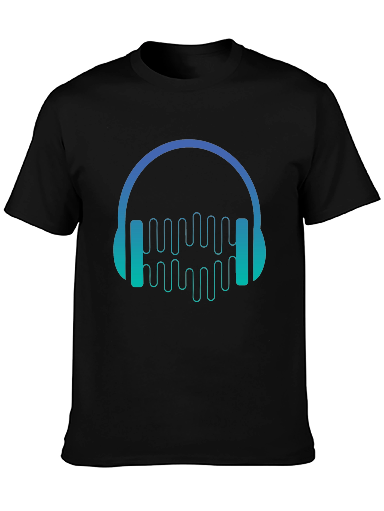 Headphone Music Graphic T-Shirt