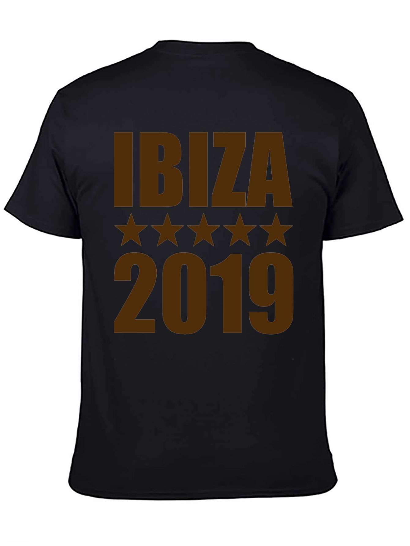 Ibiza 2019 Graphic Tee - Mens Black T-Shirt