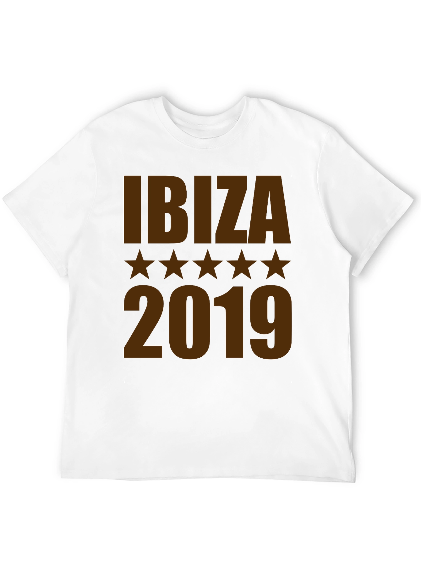 Ibiza 2019 Graphic Tee - Mens Black T-Shirt