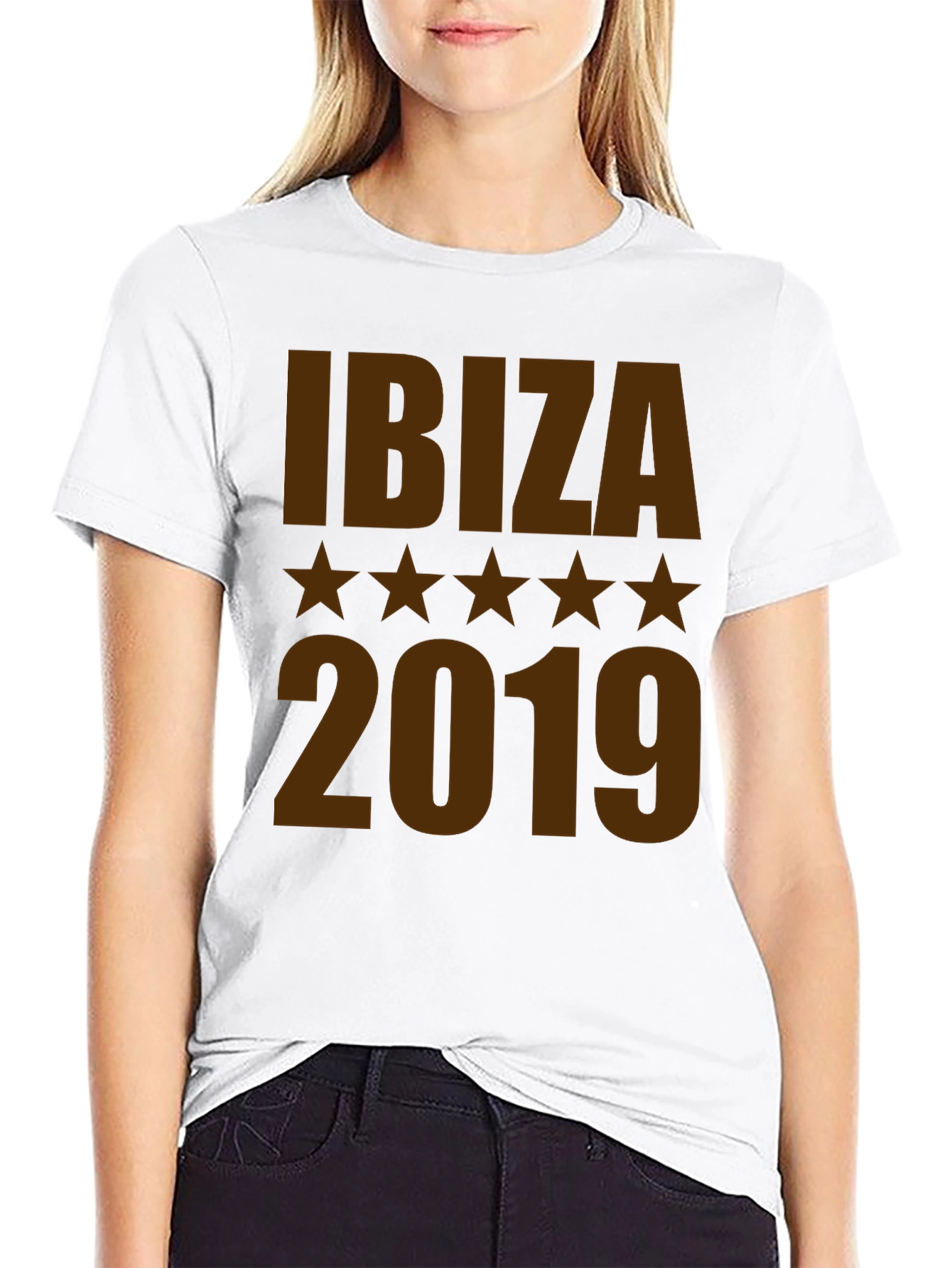 Ibiza 2019 Graphic Tee - Mens Black T-Shirt
