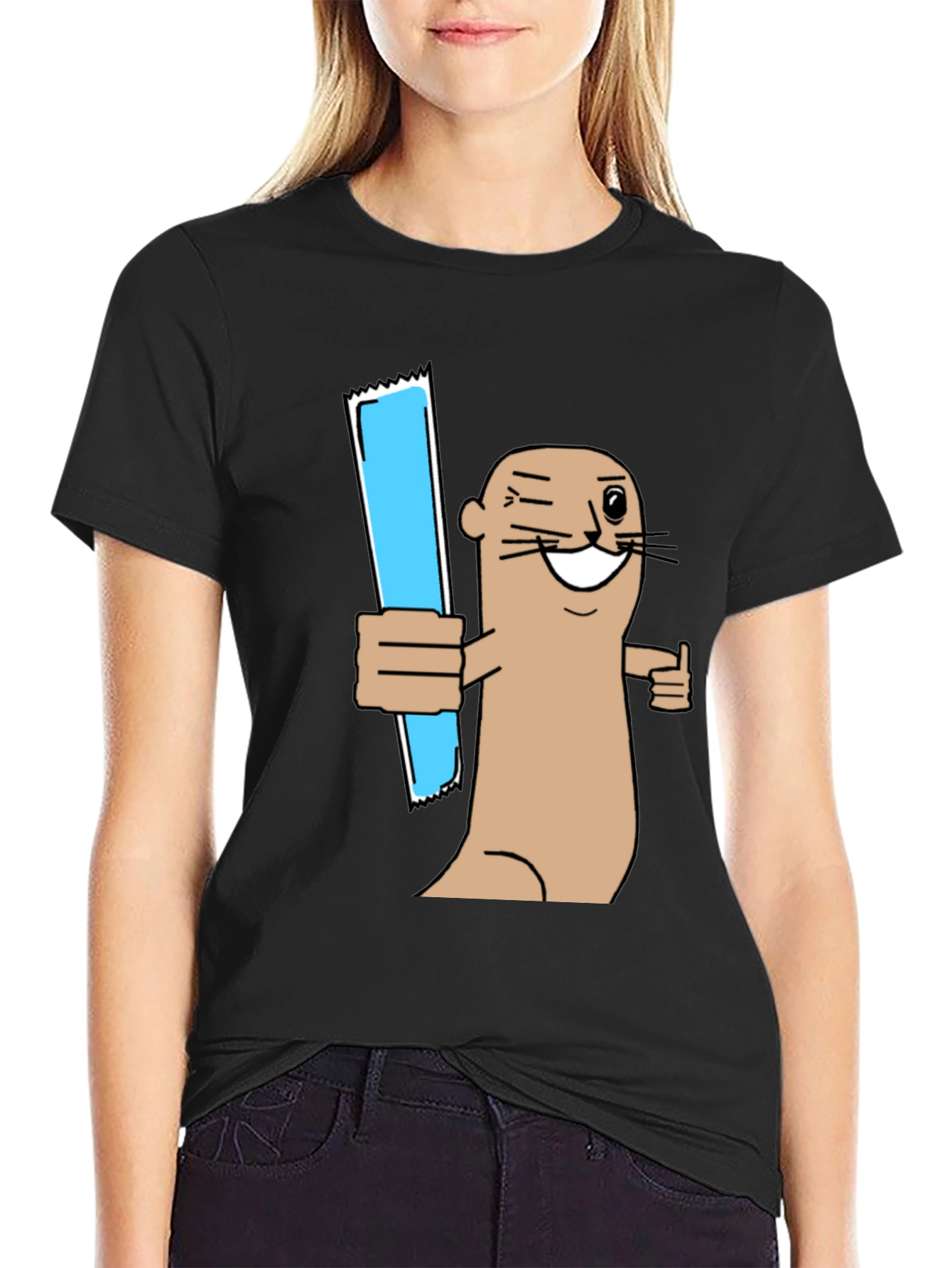 Funny Otter Pop T-Shirt
