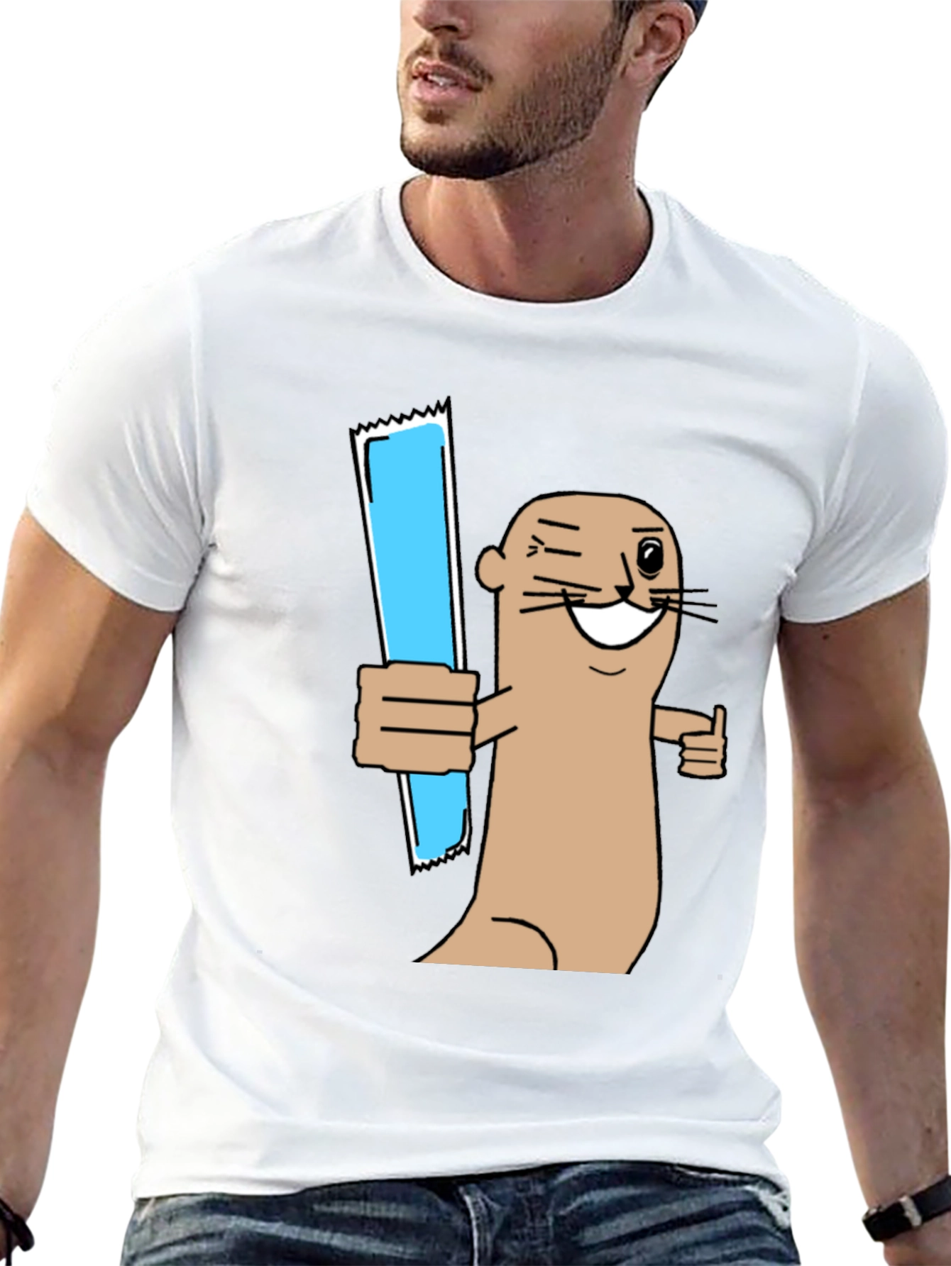 Funny Otter Pop T-Shirt