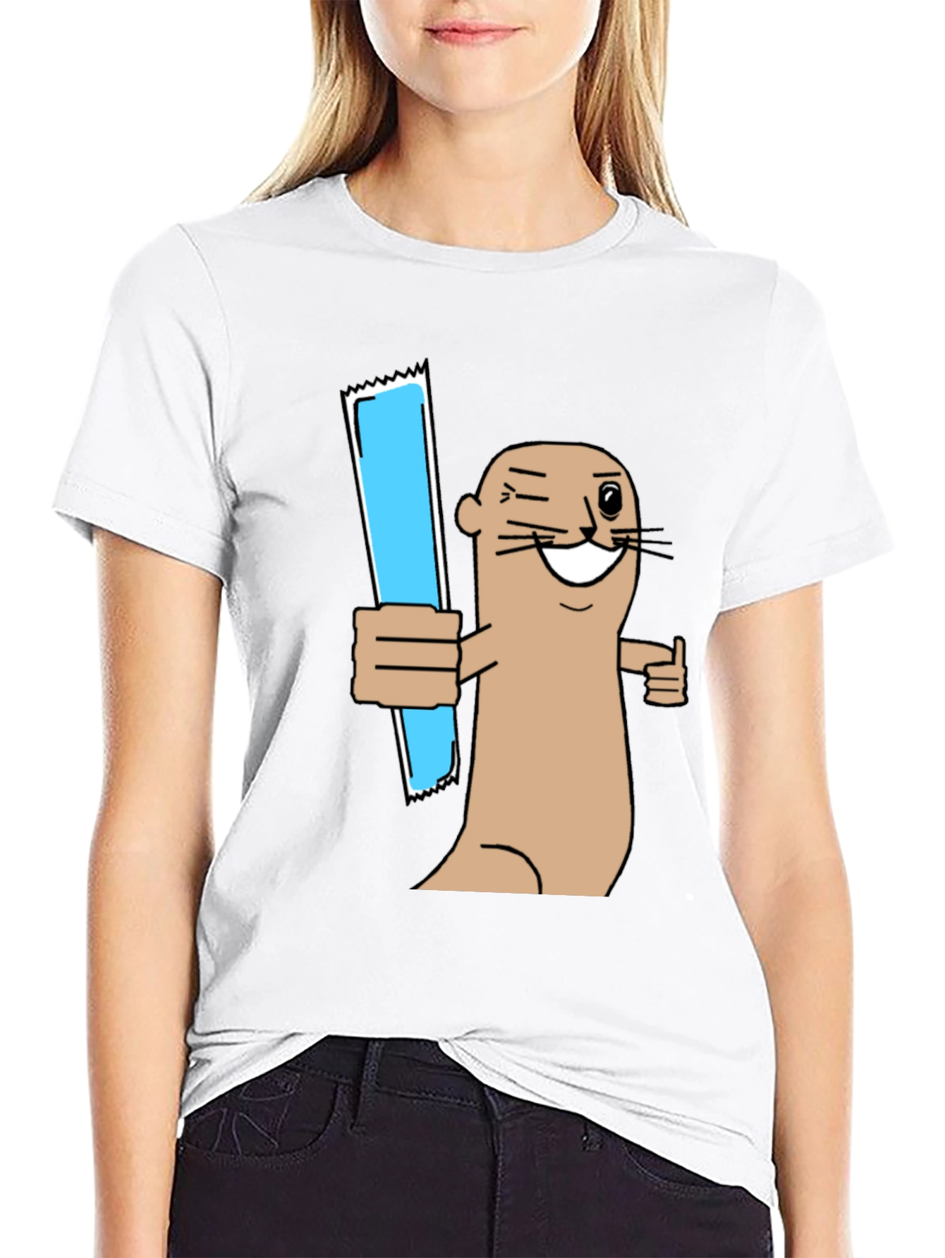 Funny Otter Pop T-Shirt