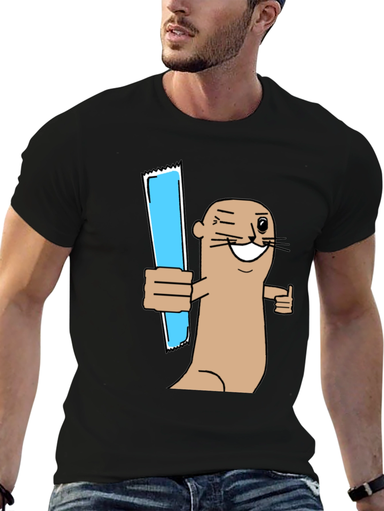 Funny Otter Pop T-Shirt