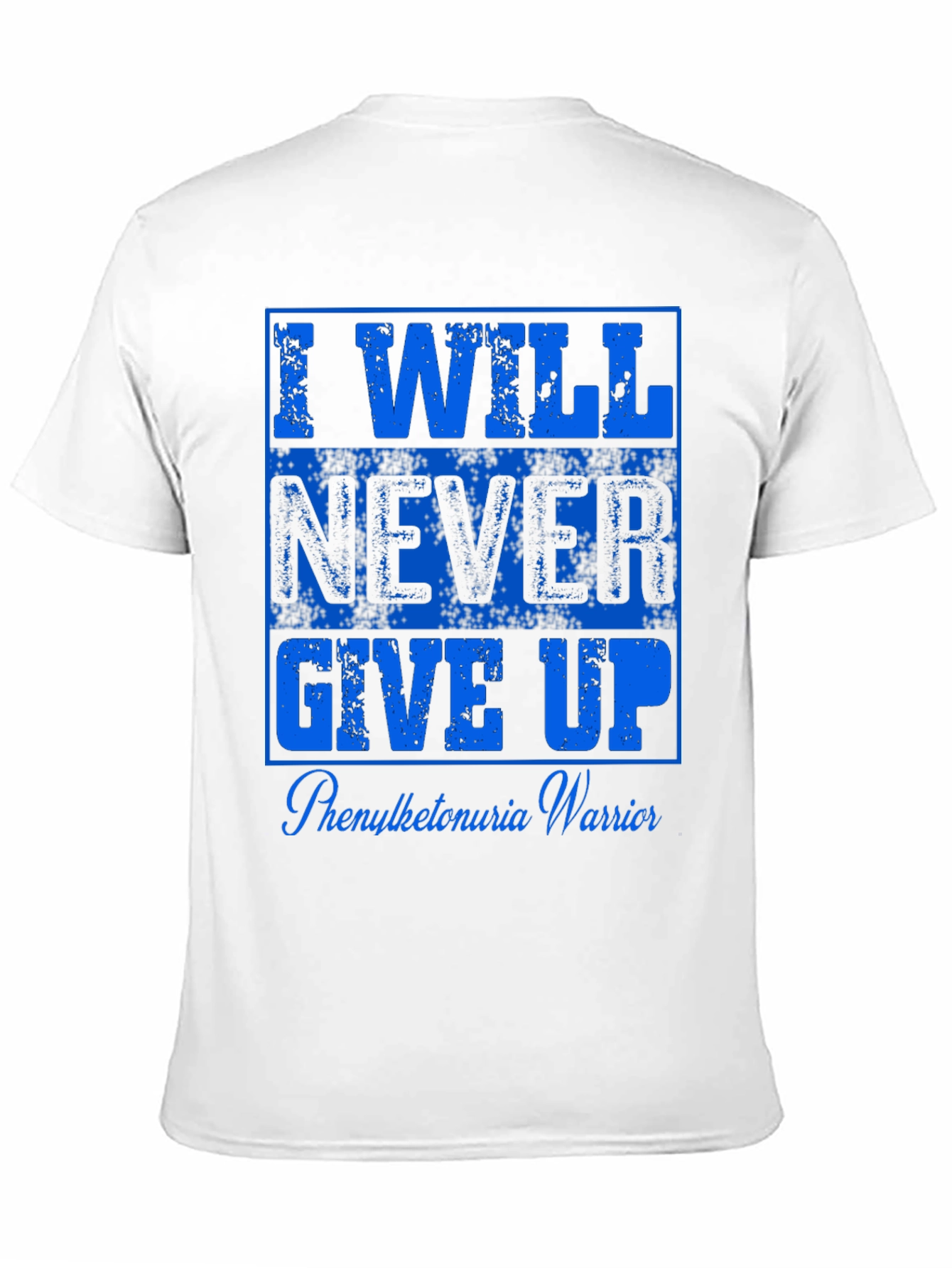 I Will Never Give Up Warrior T-Shirt