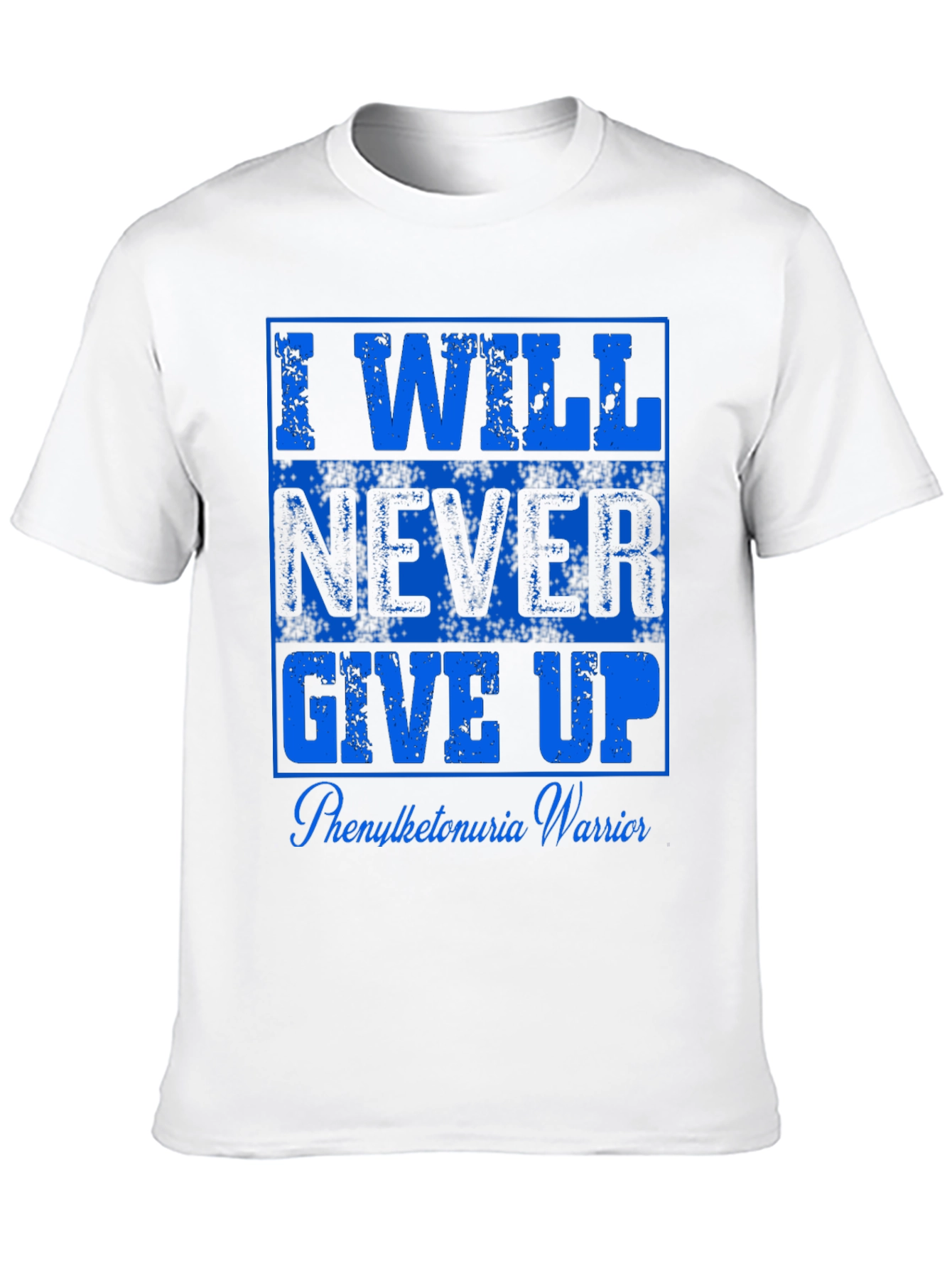 I Will Never Give Up Warrior T-Shirt