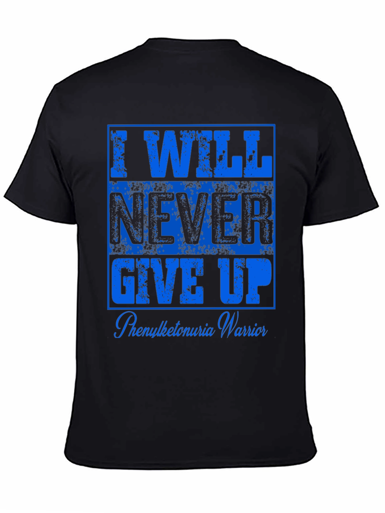 I Will Never Give Up Warrior T-Shirt