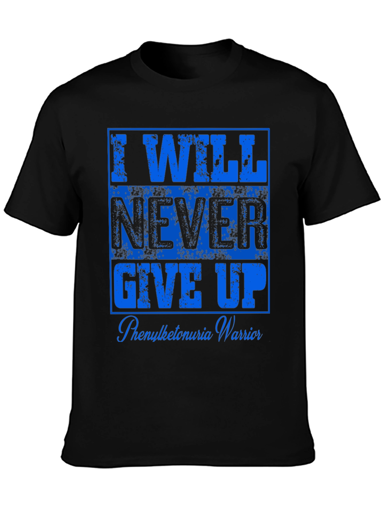 I Will Never Give Up Warrior T-Shirt