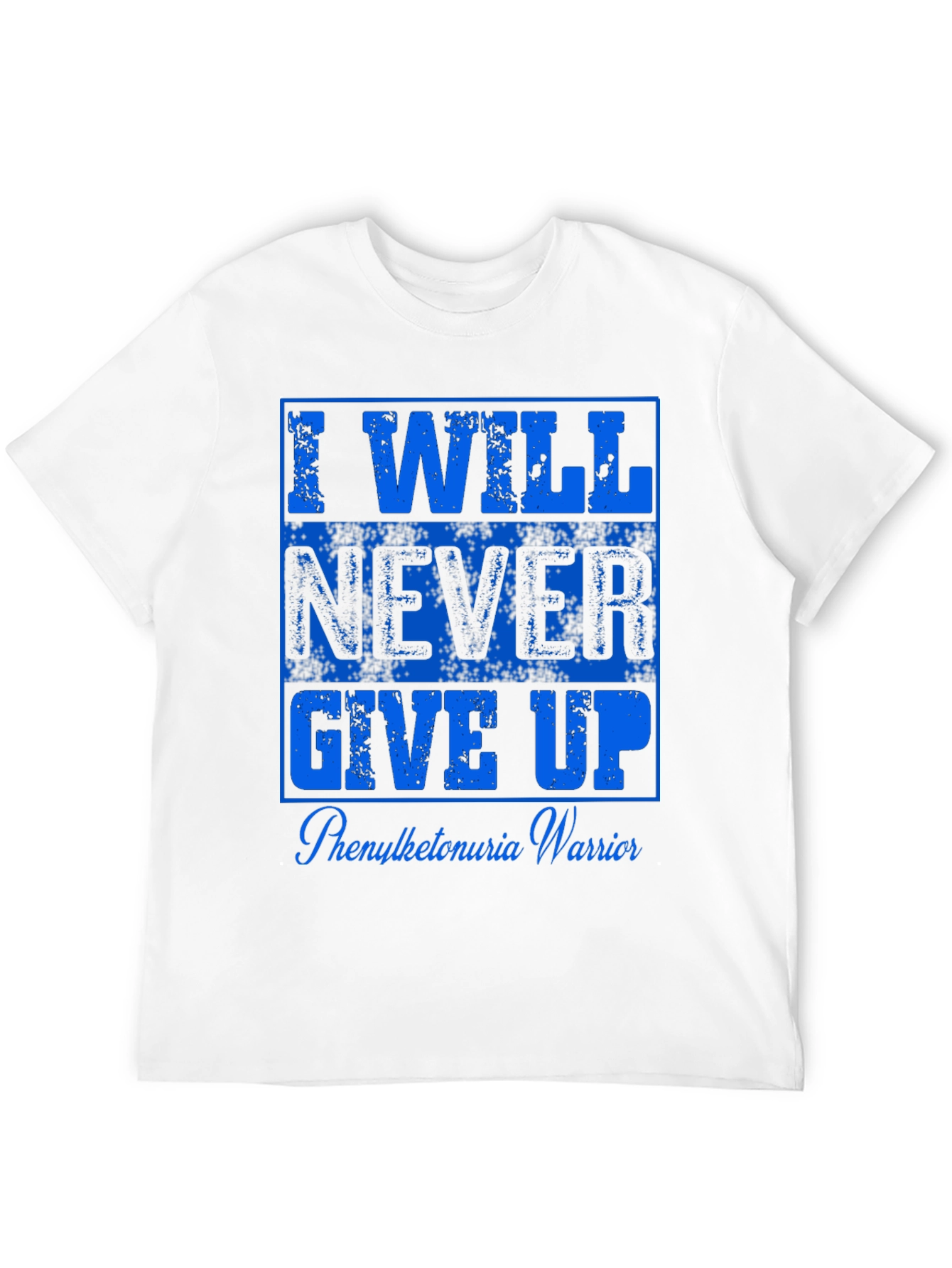 I Will Never Give Up Warrior T-Shirt