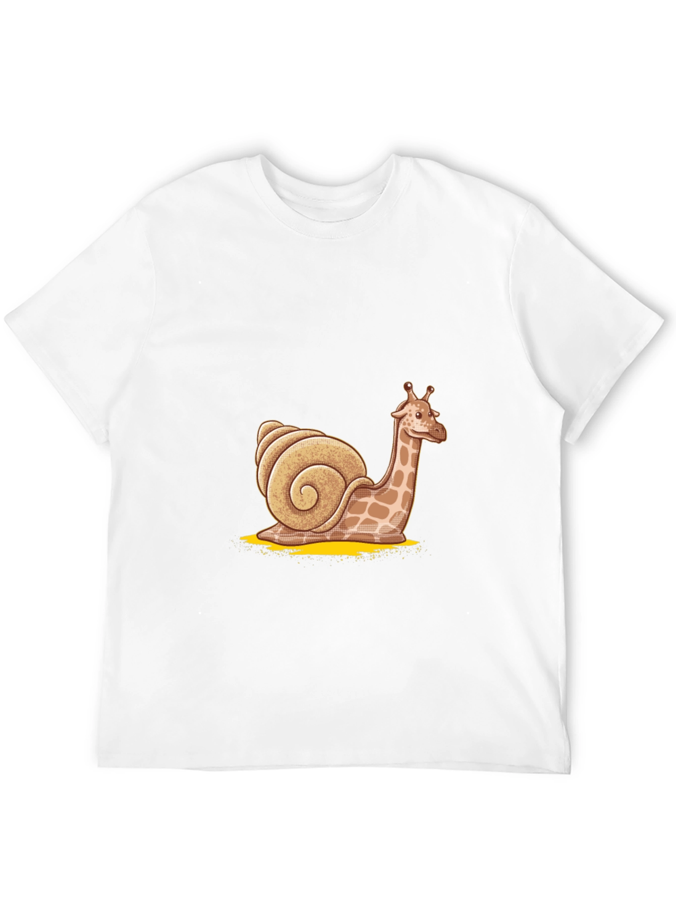 Giraffe Snail Graphic Tee