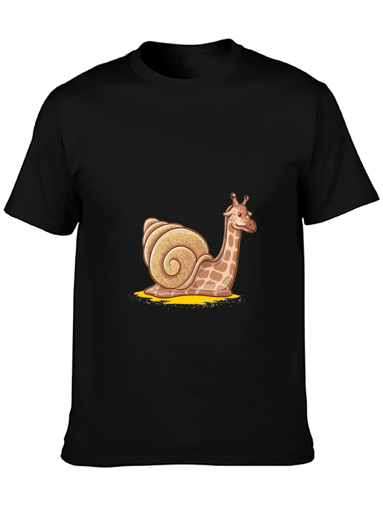 Giraffe Snail Graphic Tee