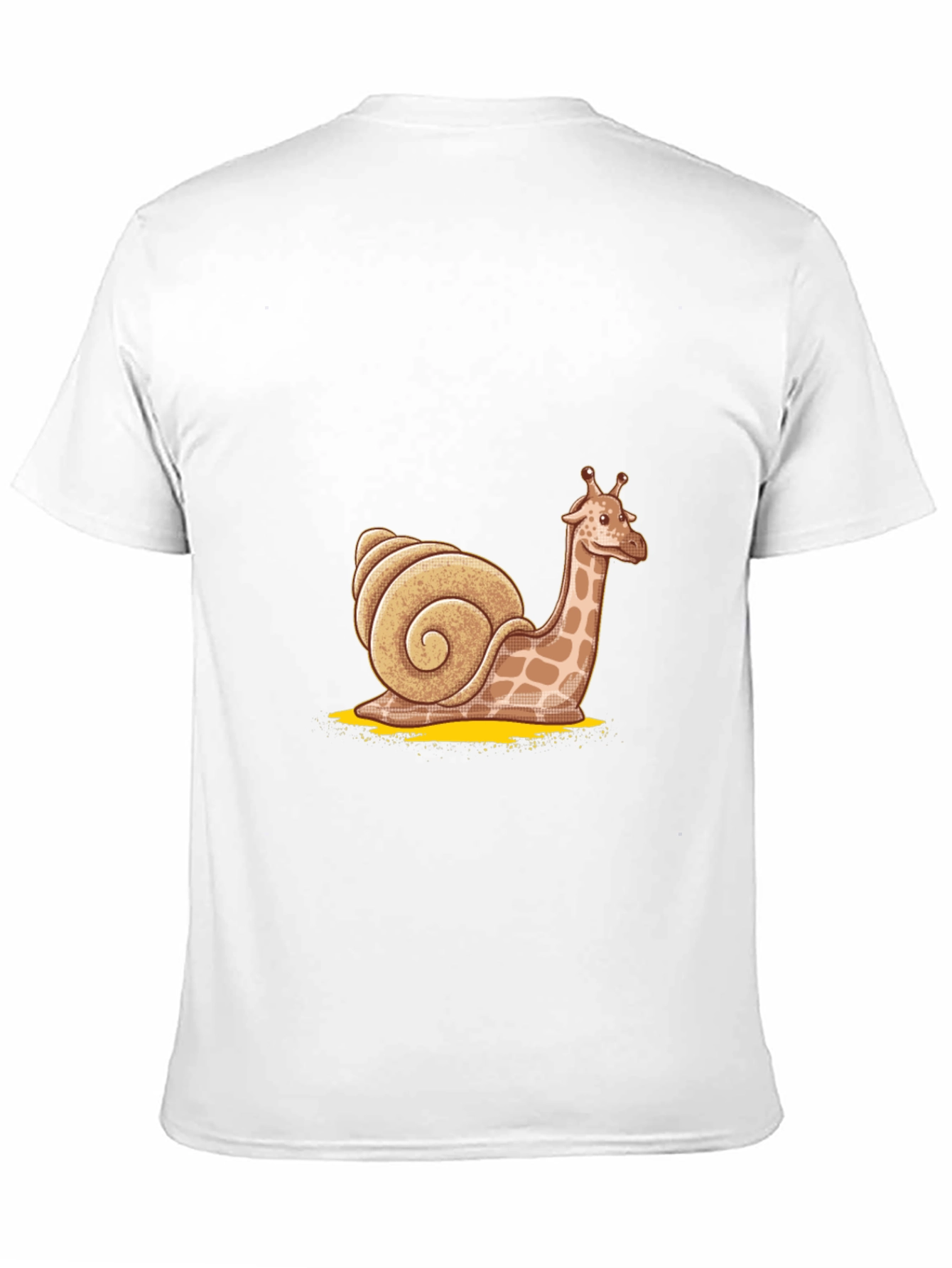 Giraffe Snail Graphic Tee