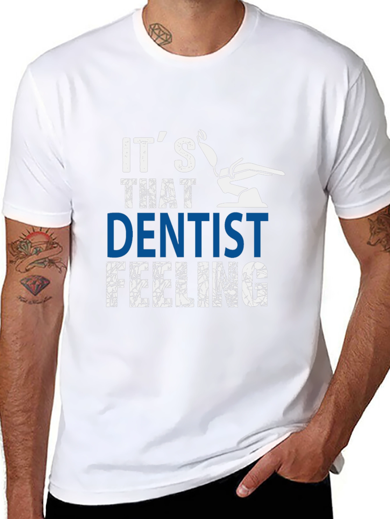 Dentist Feeling Graphic T-Shirt - Novelty Tee