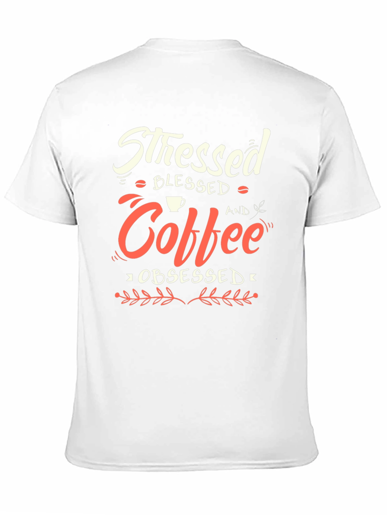 Stressed Blessed Coffee Obsessed T-Shirt