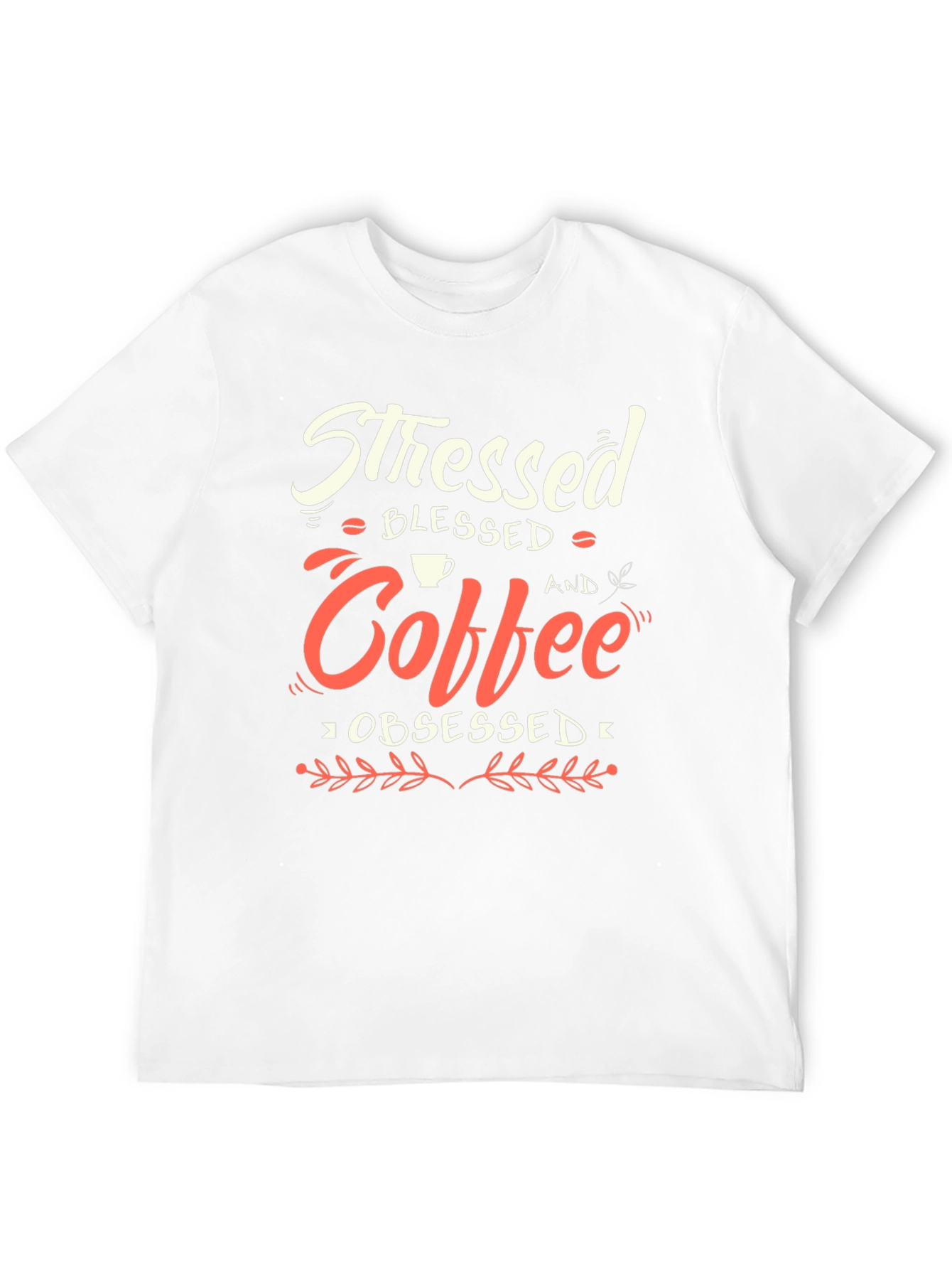 Stressed Blessed Coffee Obsessed T-Shirt