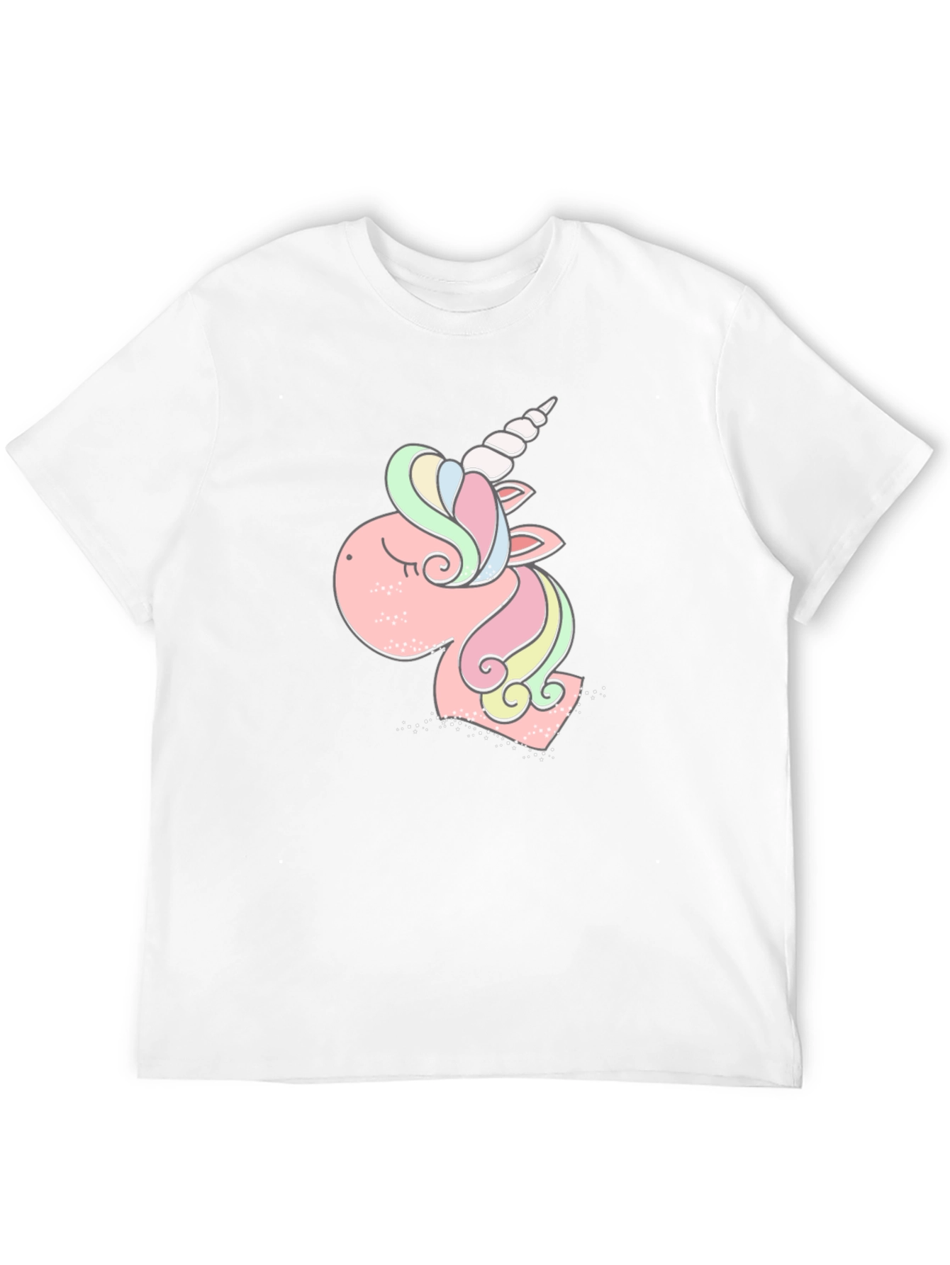Unicorn Graphic Tee - Black T-Shirt