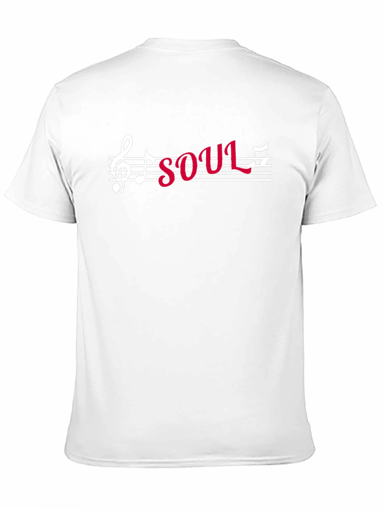 Soul Music T-Shirt: Musical Note Graphic Tee