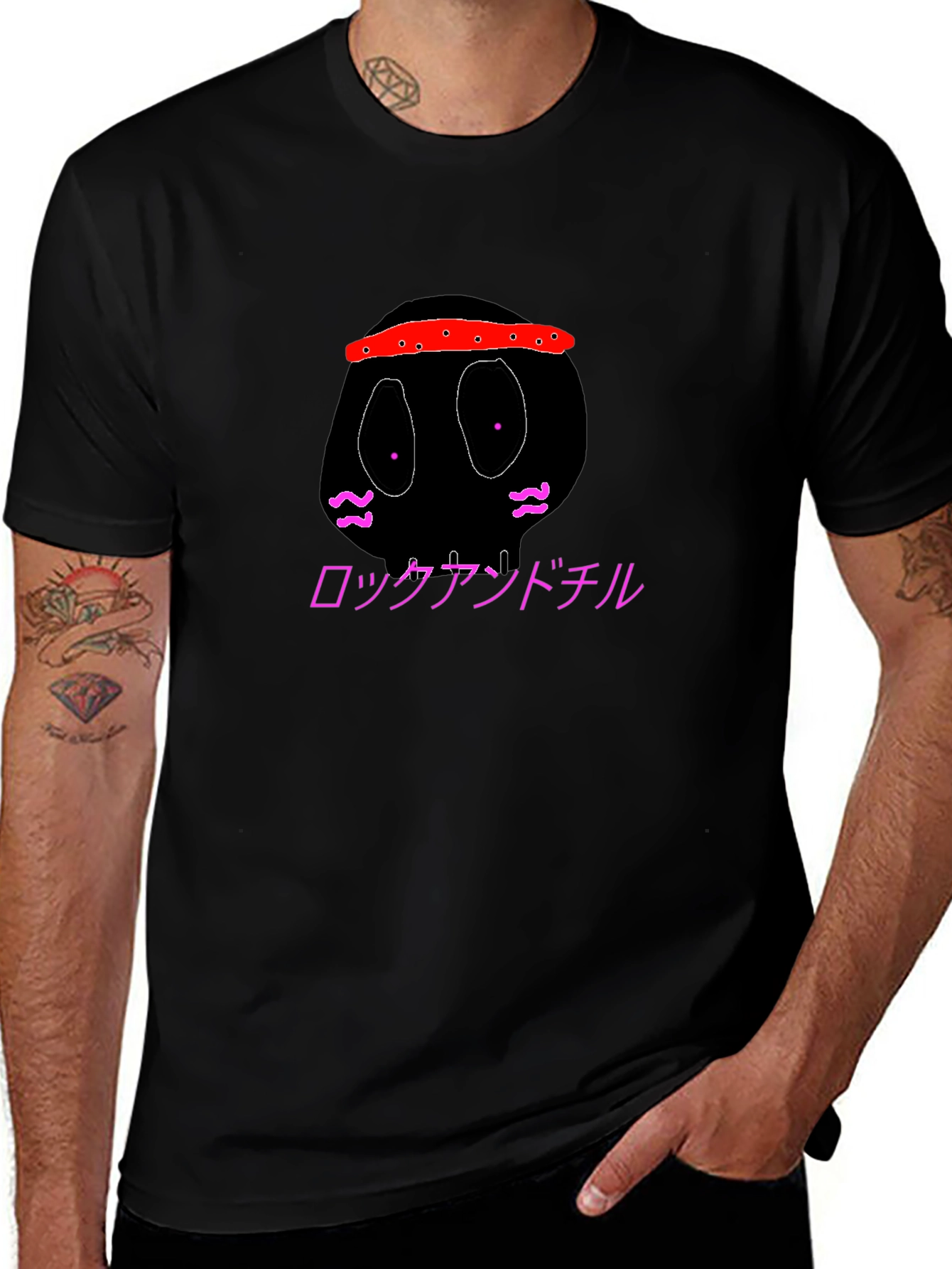 Cool Graphic Tee - Rock and Chill Design