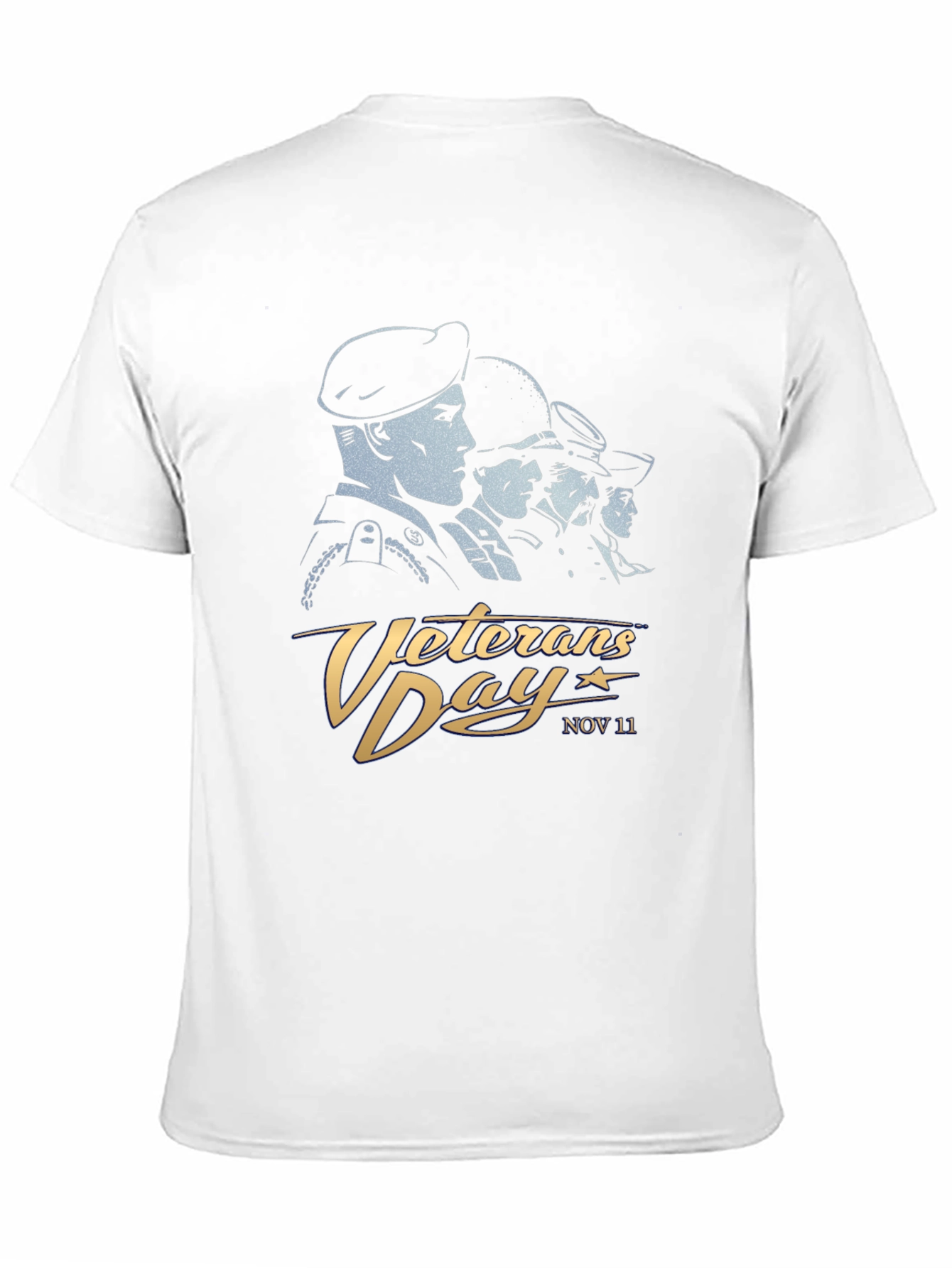 Veterans Day T-Shirt - Black Graphic Tee