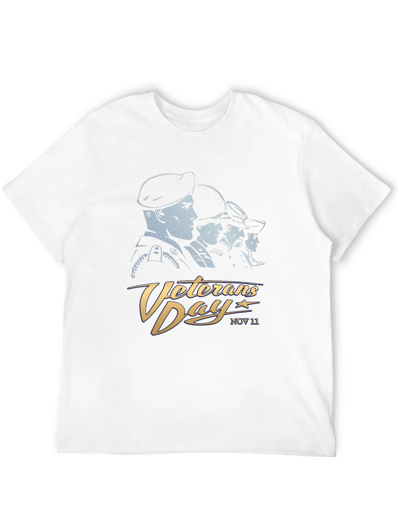 Veterans Day T-Shirt - Black Graphic Tee