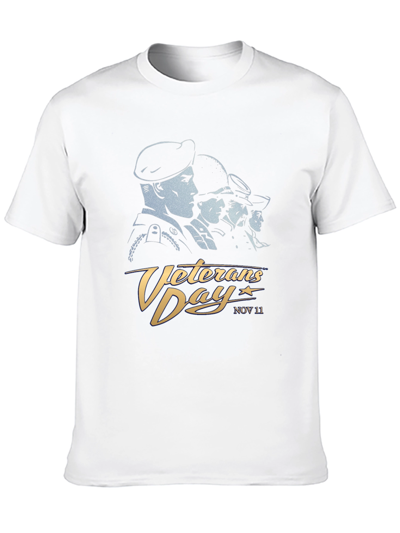 Veterans Day T-Shirt - Black Graphic Tee