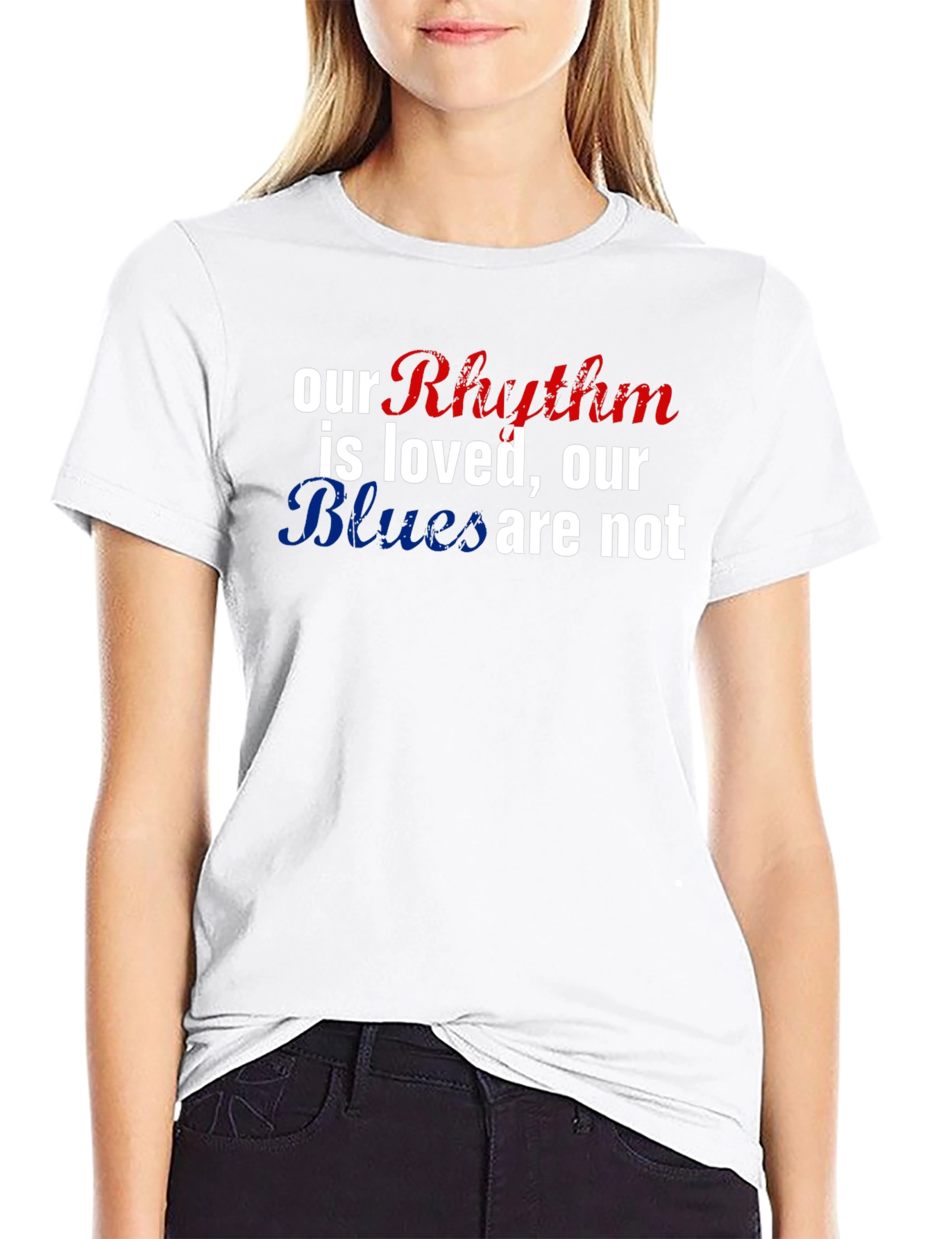 Rhythm & Blues Graphic T-Shirt - Black Cotton Tee