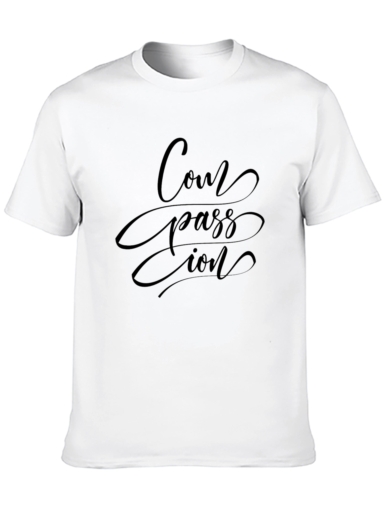 Compassion Tee - Stylish Black T-Shirt