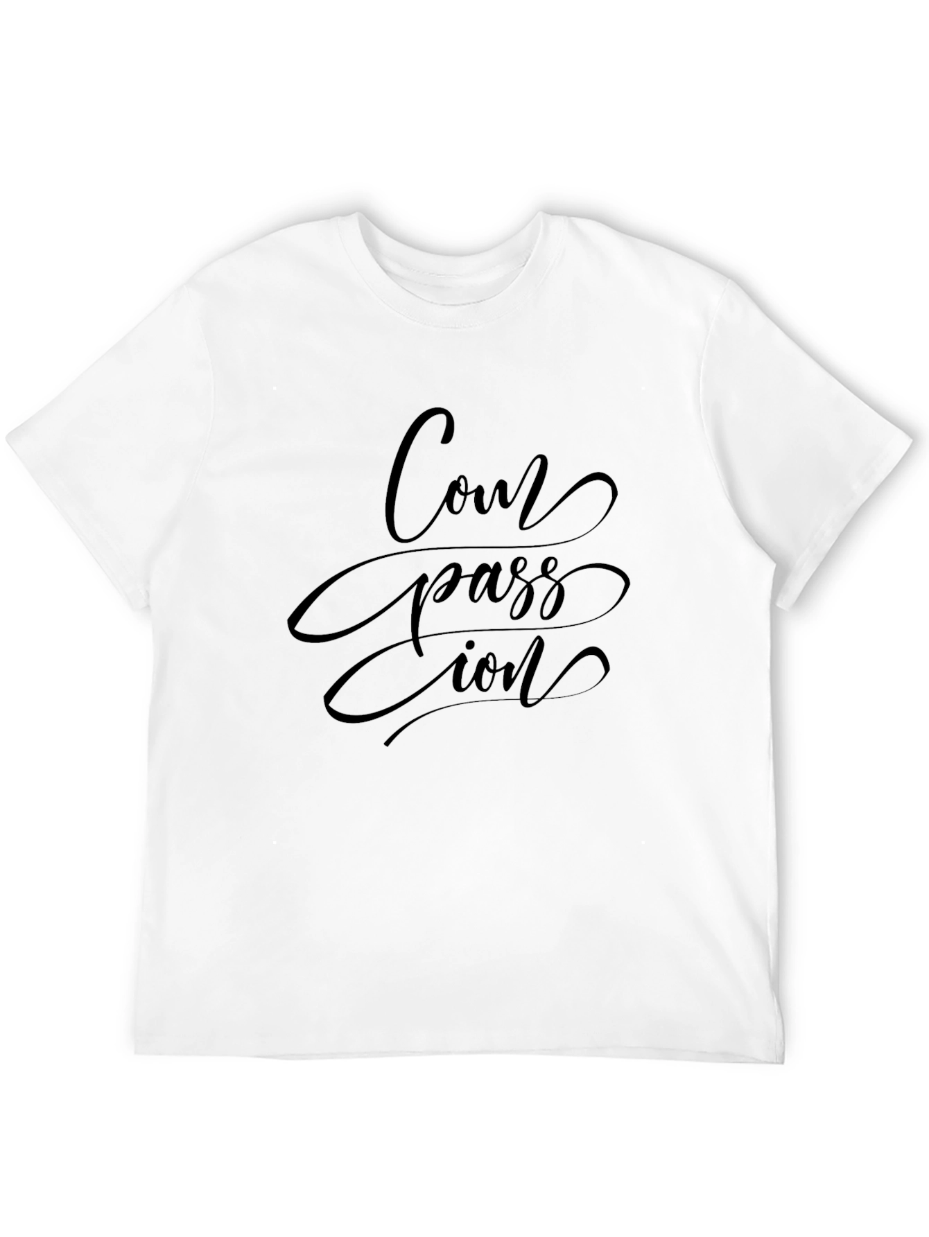 Compassion Tee - Stylish Black T-Shirt
