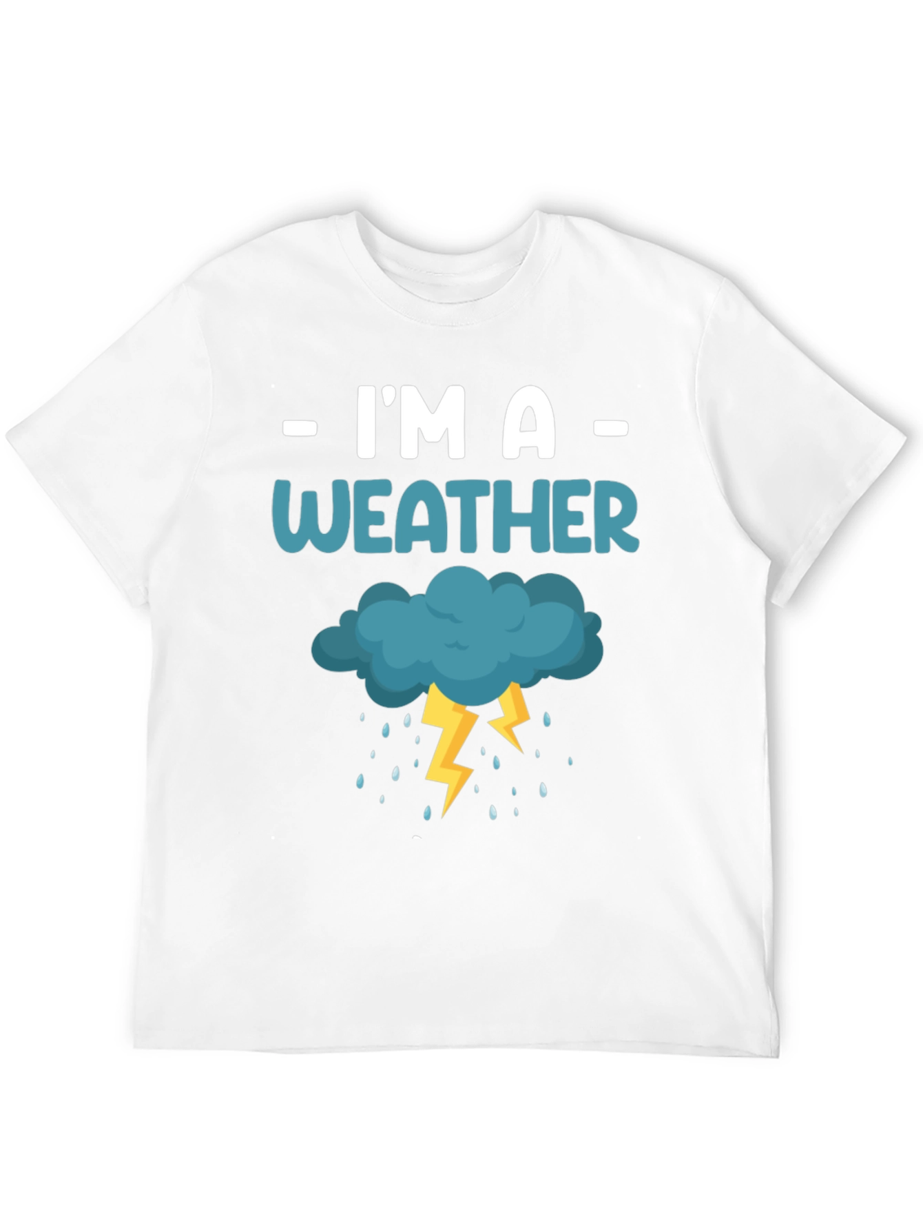 Im a Weather Cloud Lightning Graphic T-Shirt