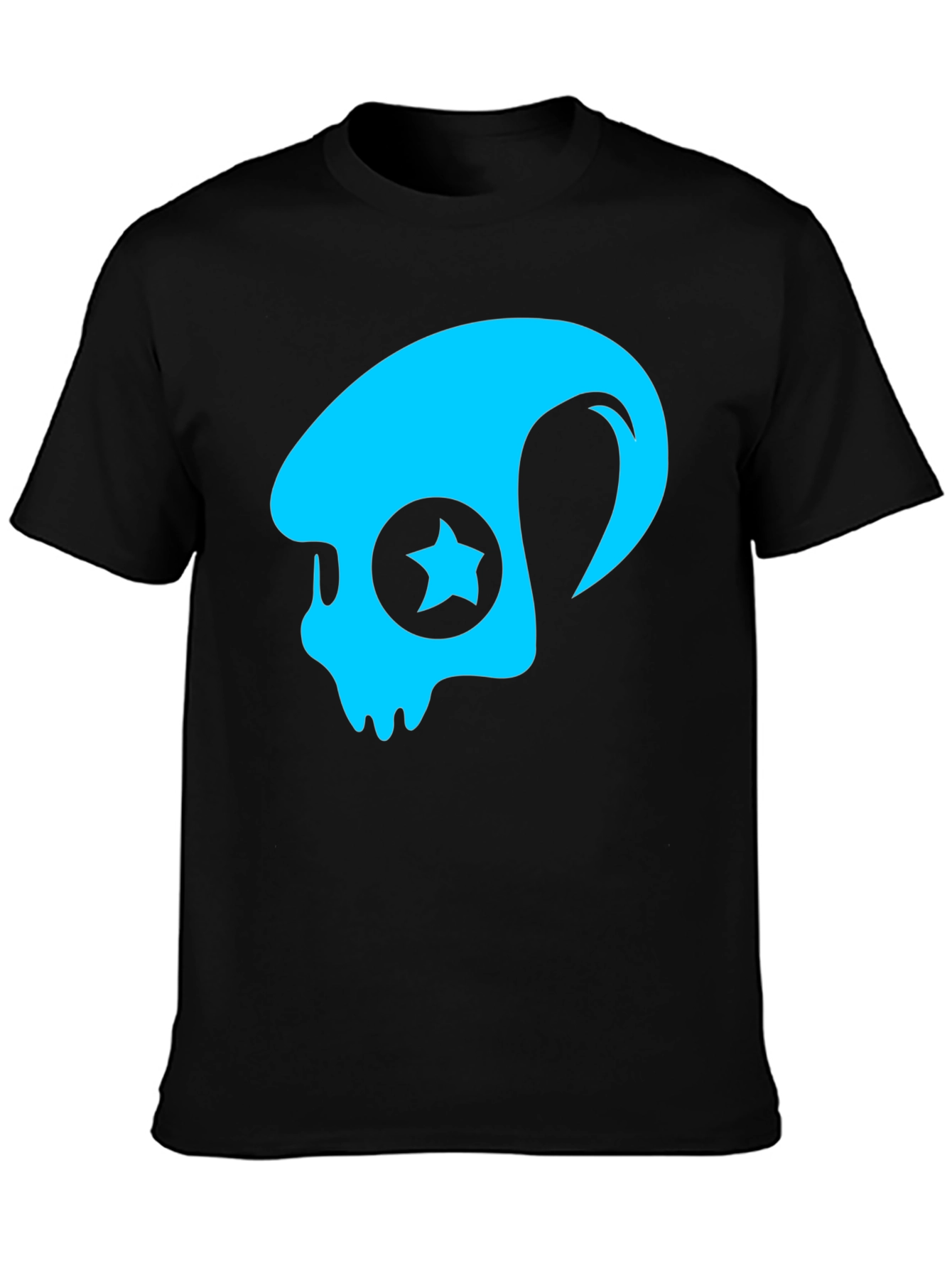 Skull Star Graphic T-Shirt - Cool Casual Tee