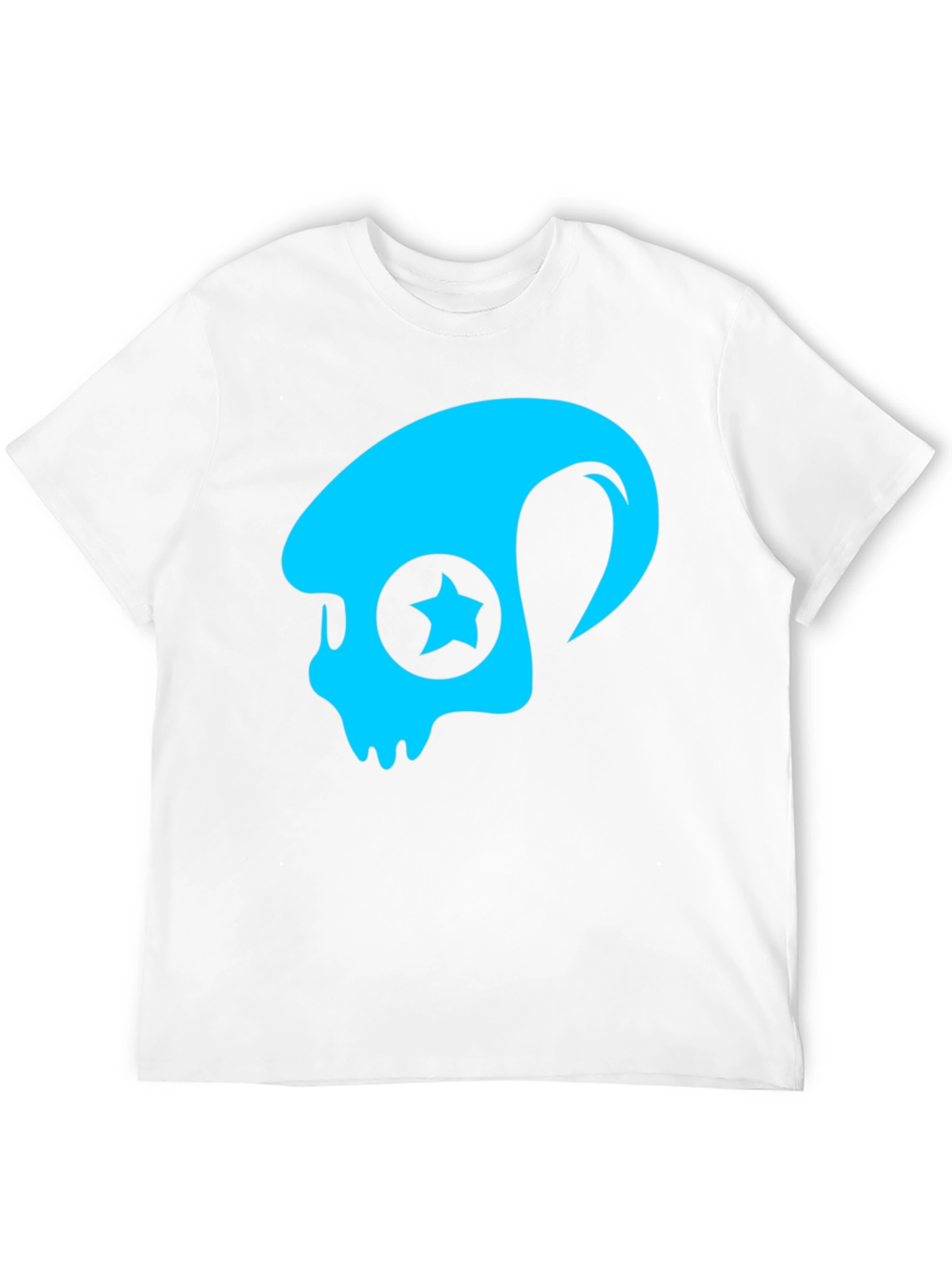 Skull Star Graphic T-Shirt - Cool Casual Tee