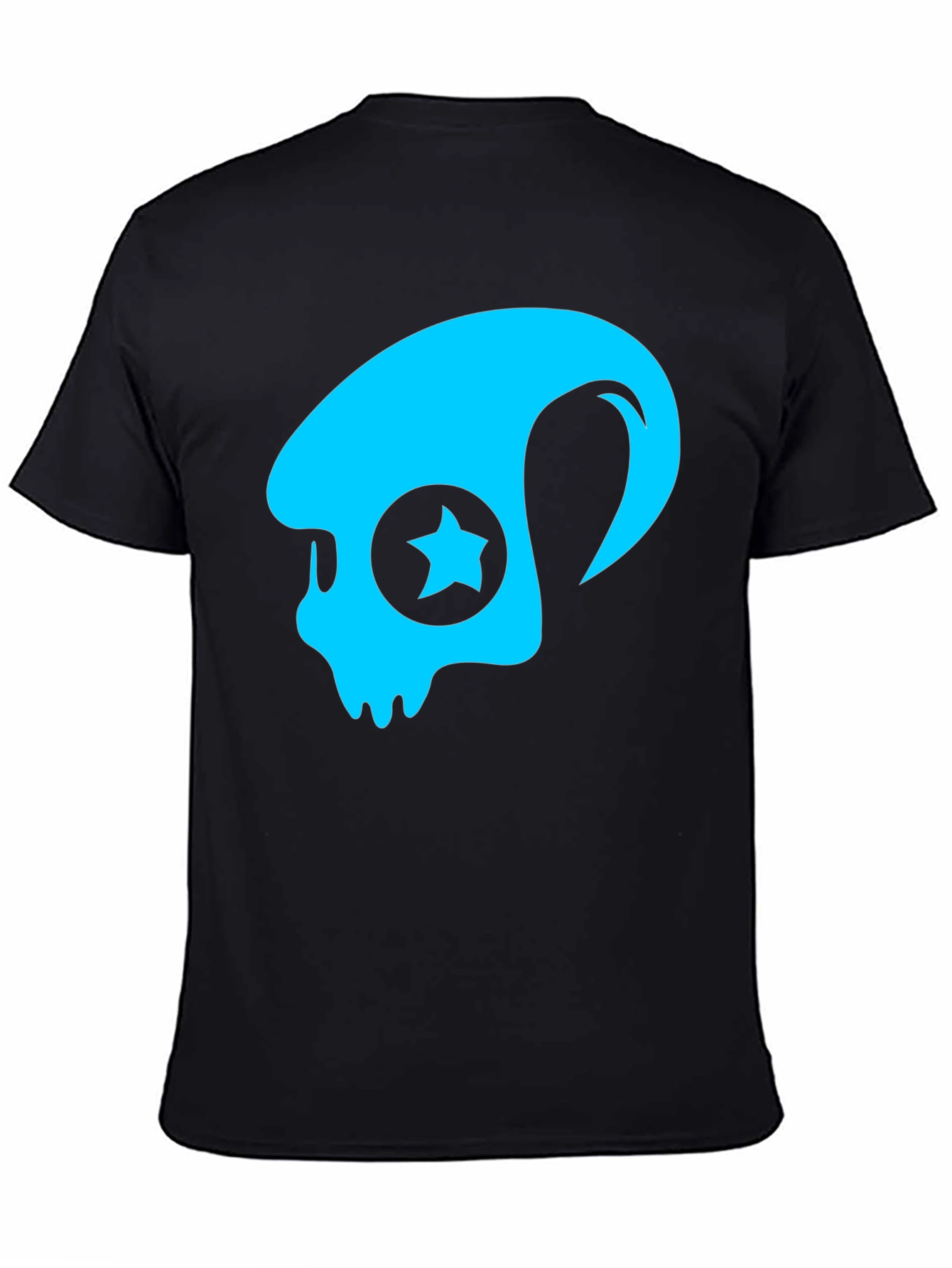 Skull Star Graphic T-Shirt - Cool Casual Tee
