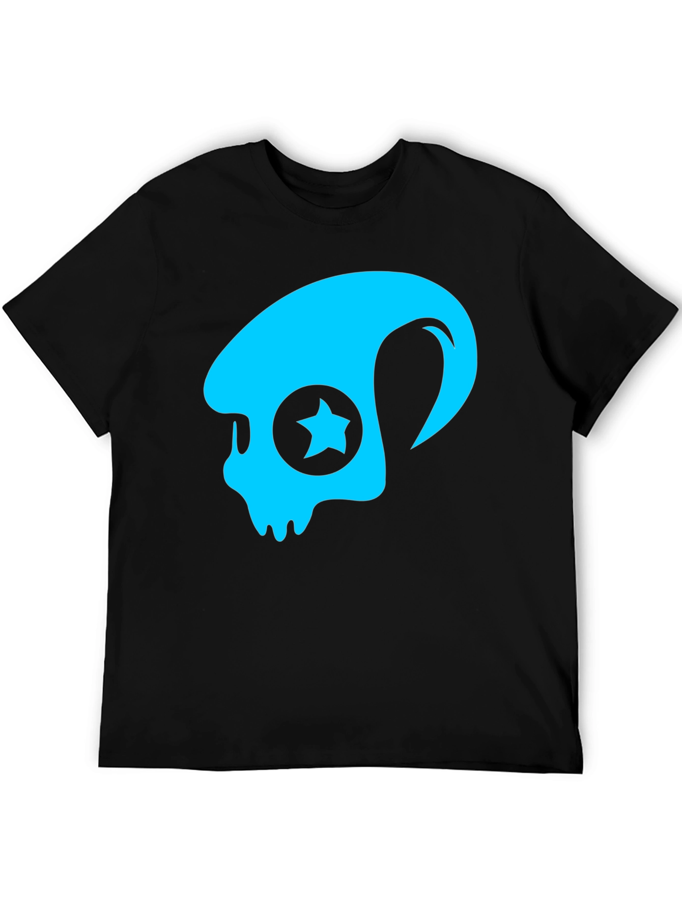 Skull Star Graphic T-Shirt - Cool Casual Tee