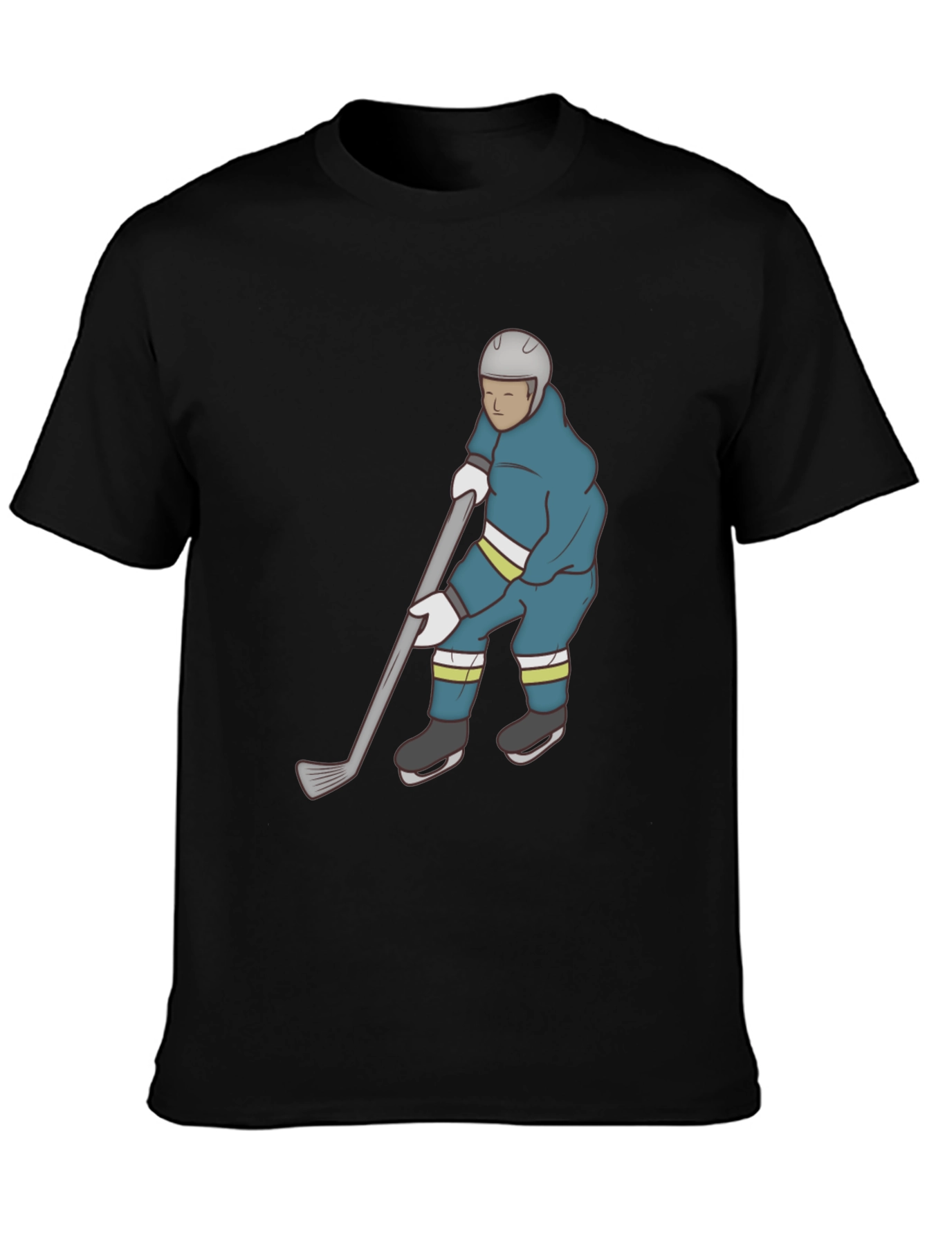 Hockey Player Graphic T-Shirt
