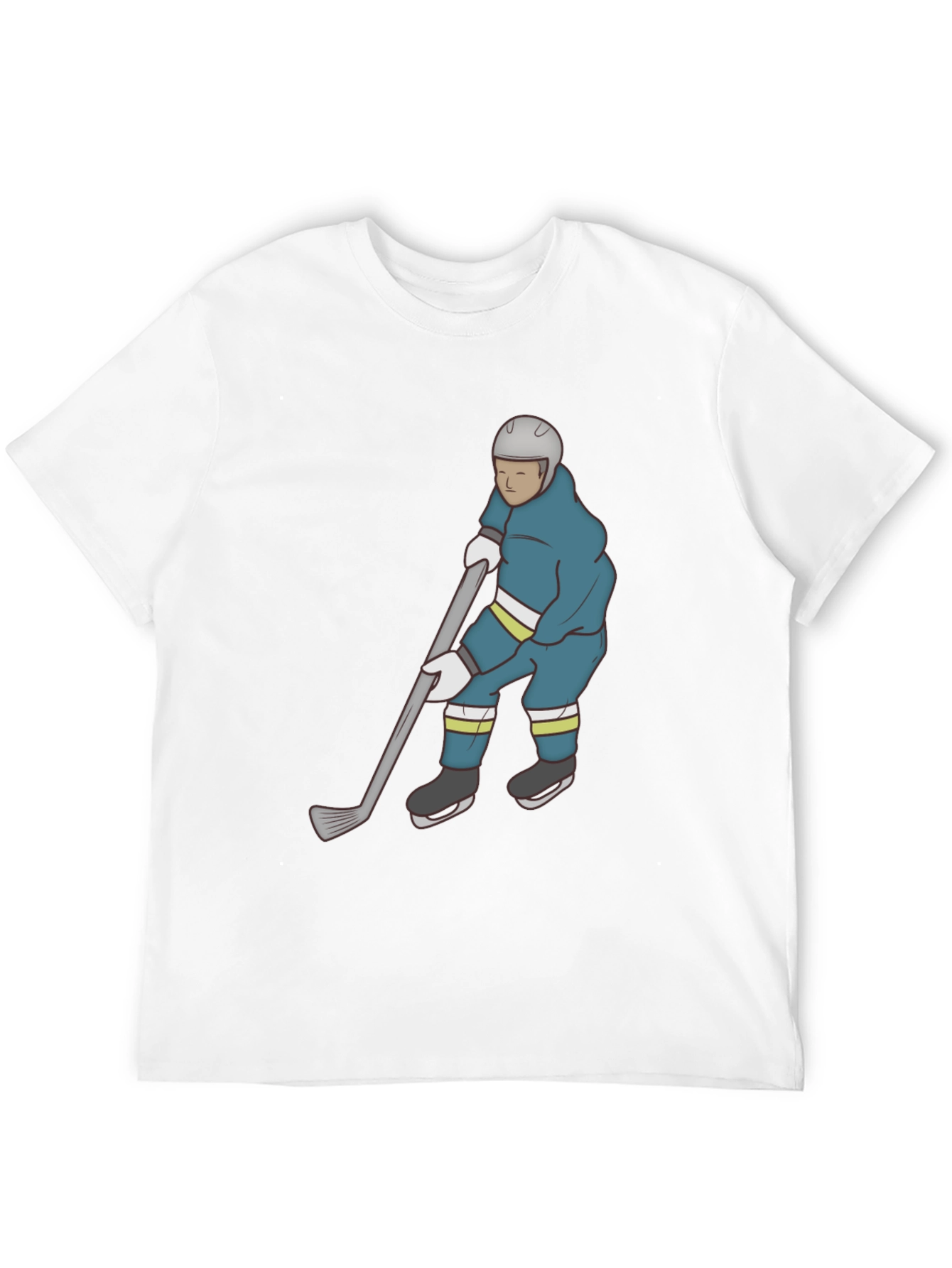 Hockey Player Graphic T-Shirt