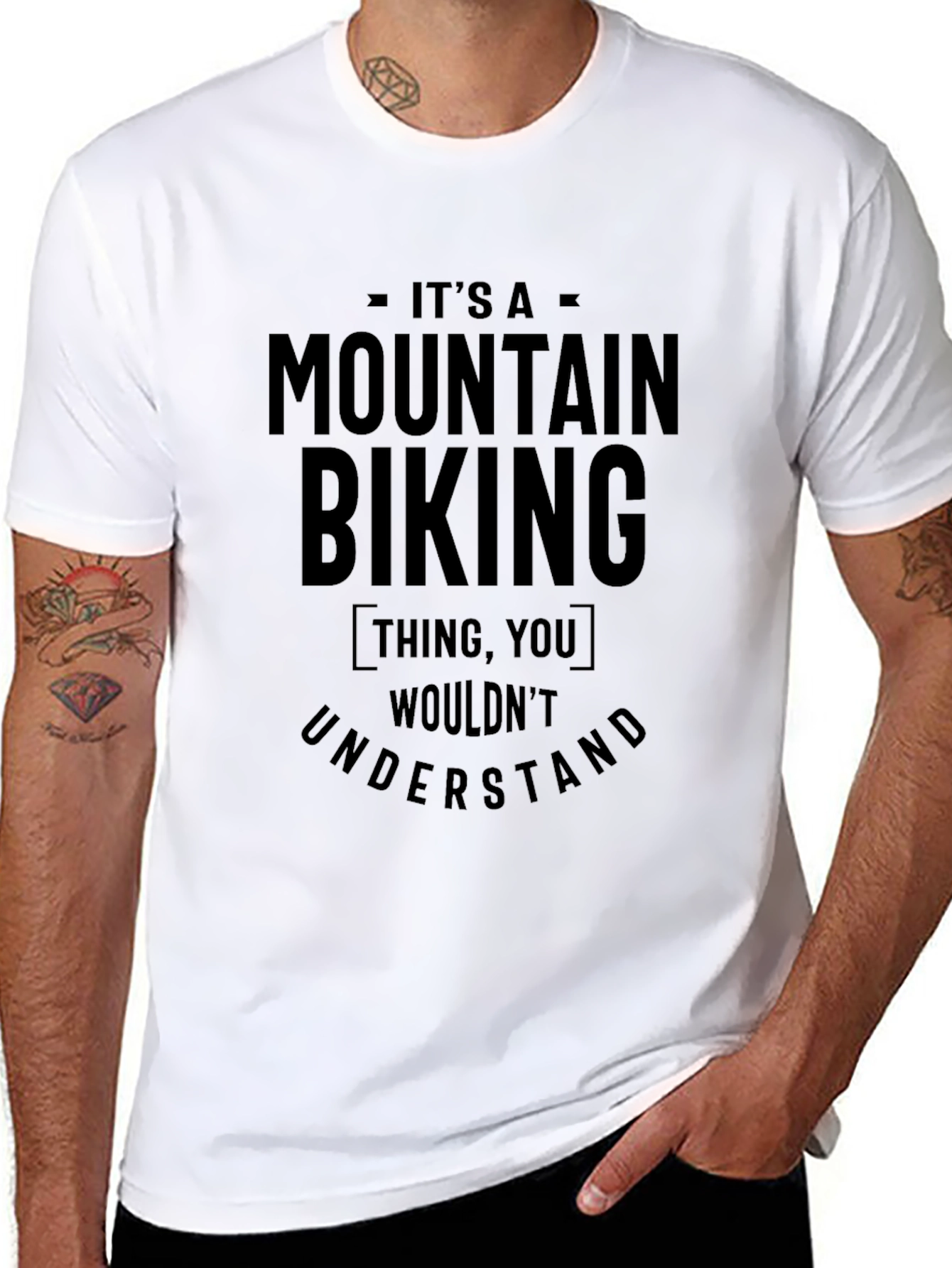 Mountain Biking Thing T-Shirt - Unique Graphic Tee