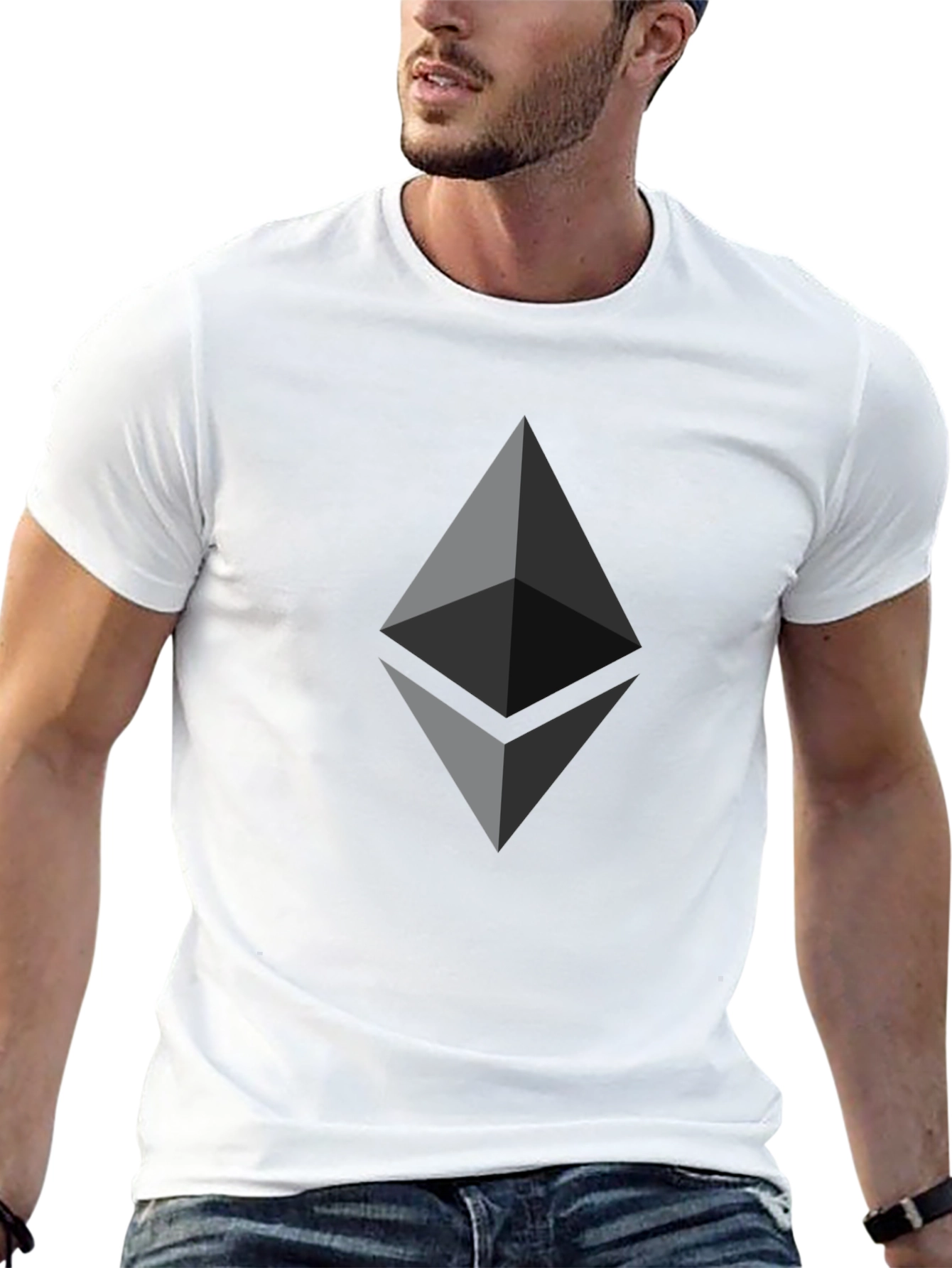 Ethereum Logo Black T-Shirt