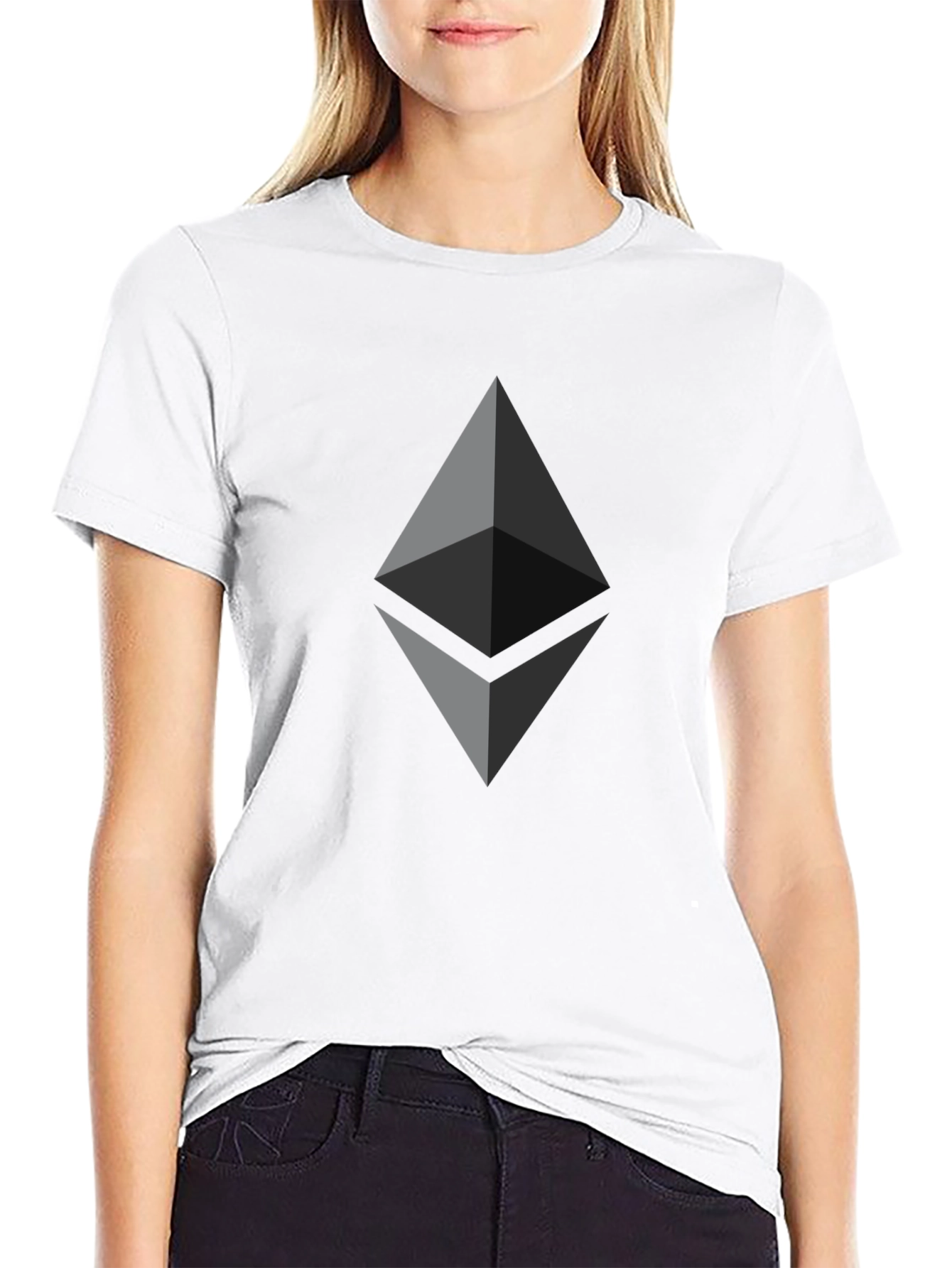 Ethereum Logo Black T-Shirt